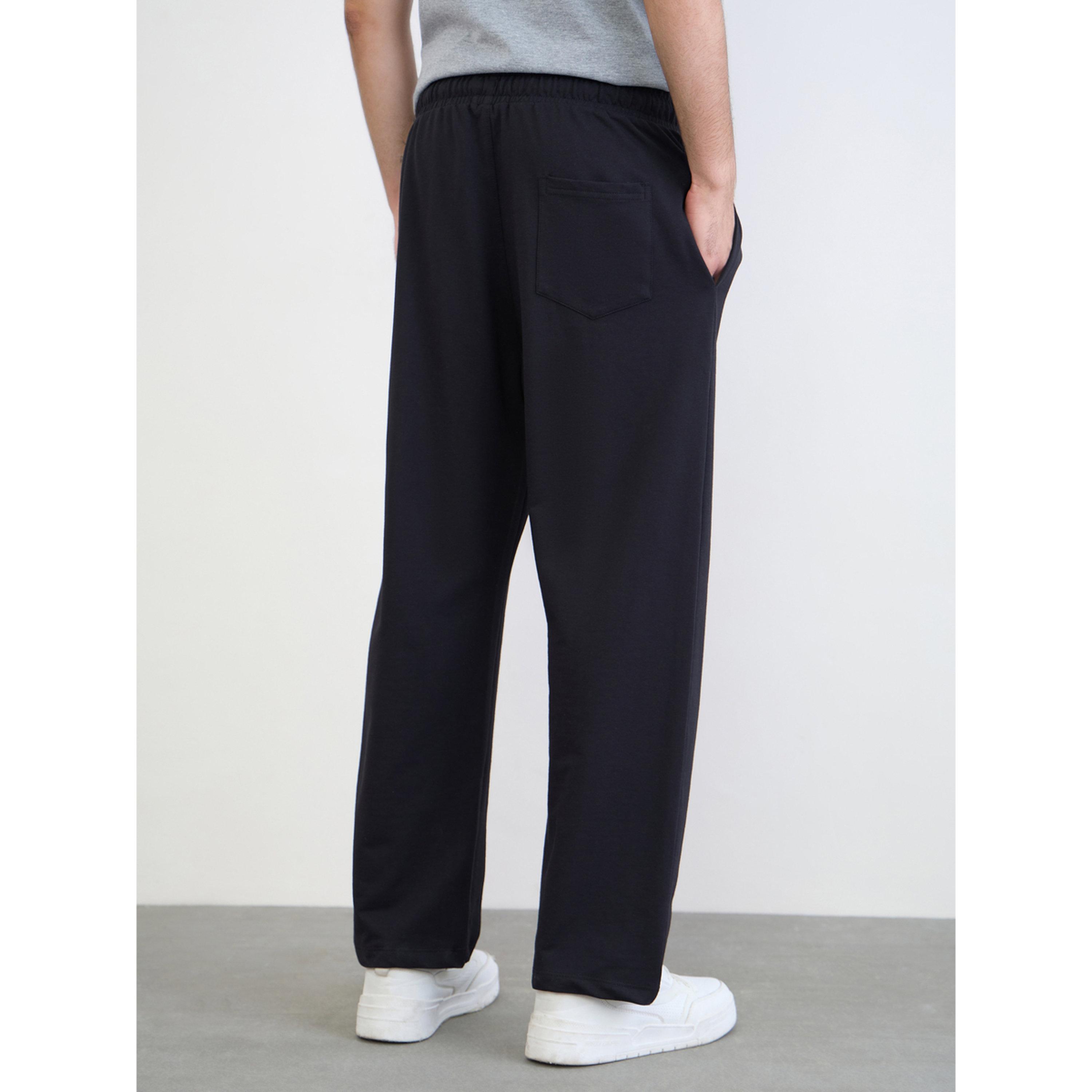 Styli Men HD Printed Oversized Joggers with Patch Pocket-men-clothing-joggers-image-4