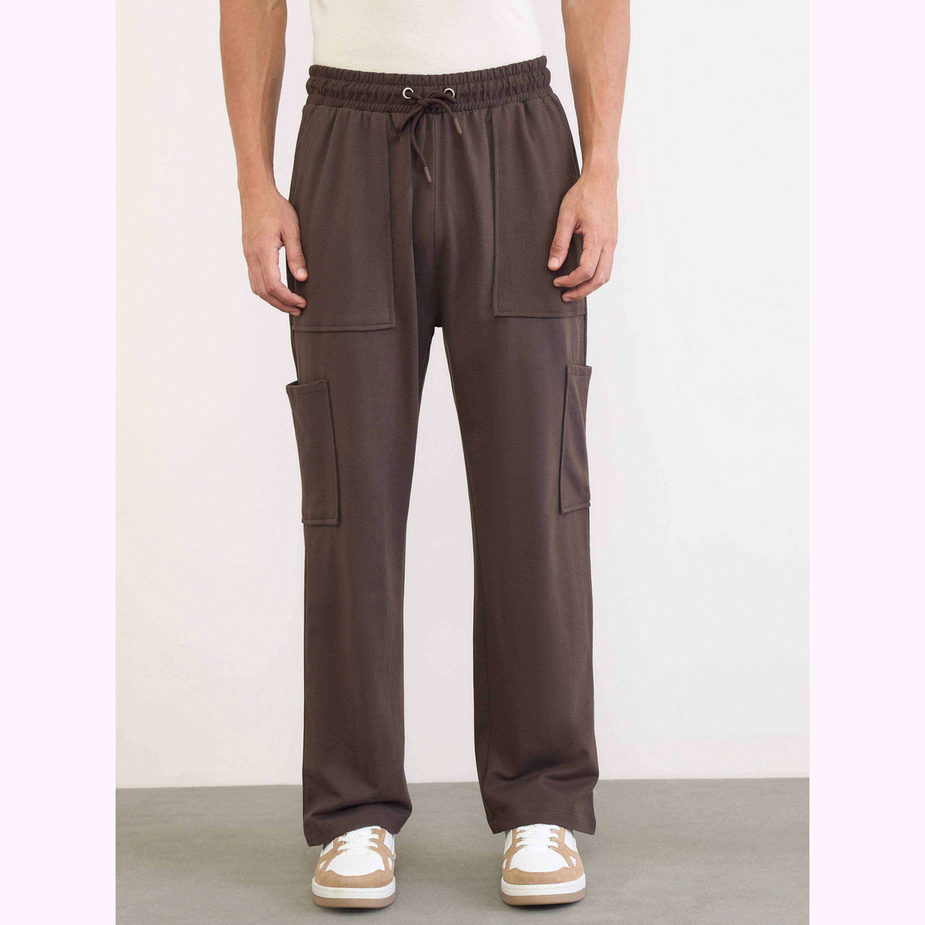 جوغر كارجو بقصة مريحة للرجال-men-clothing-bottoms-joggers-image-1