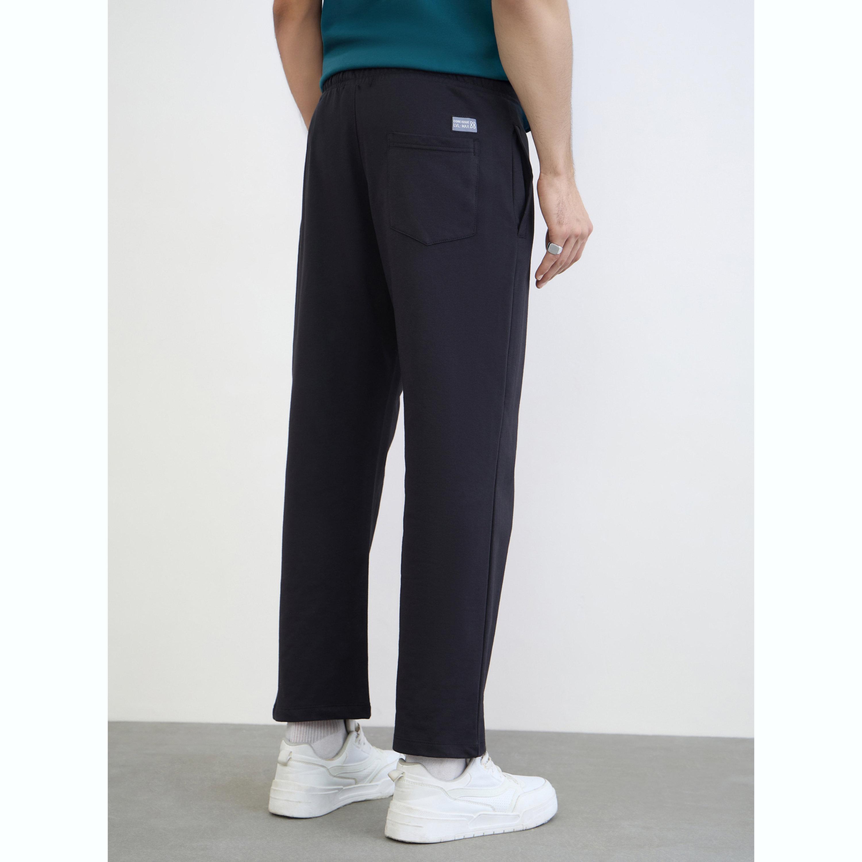 جوغر بقصة مريحة بمزيج القطن مع جيب جانبي-men-clothing-bottoms-joggers-image-4
