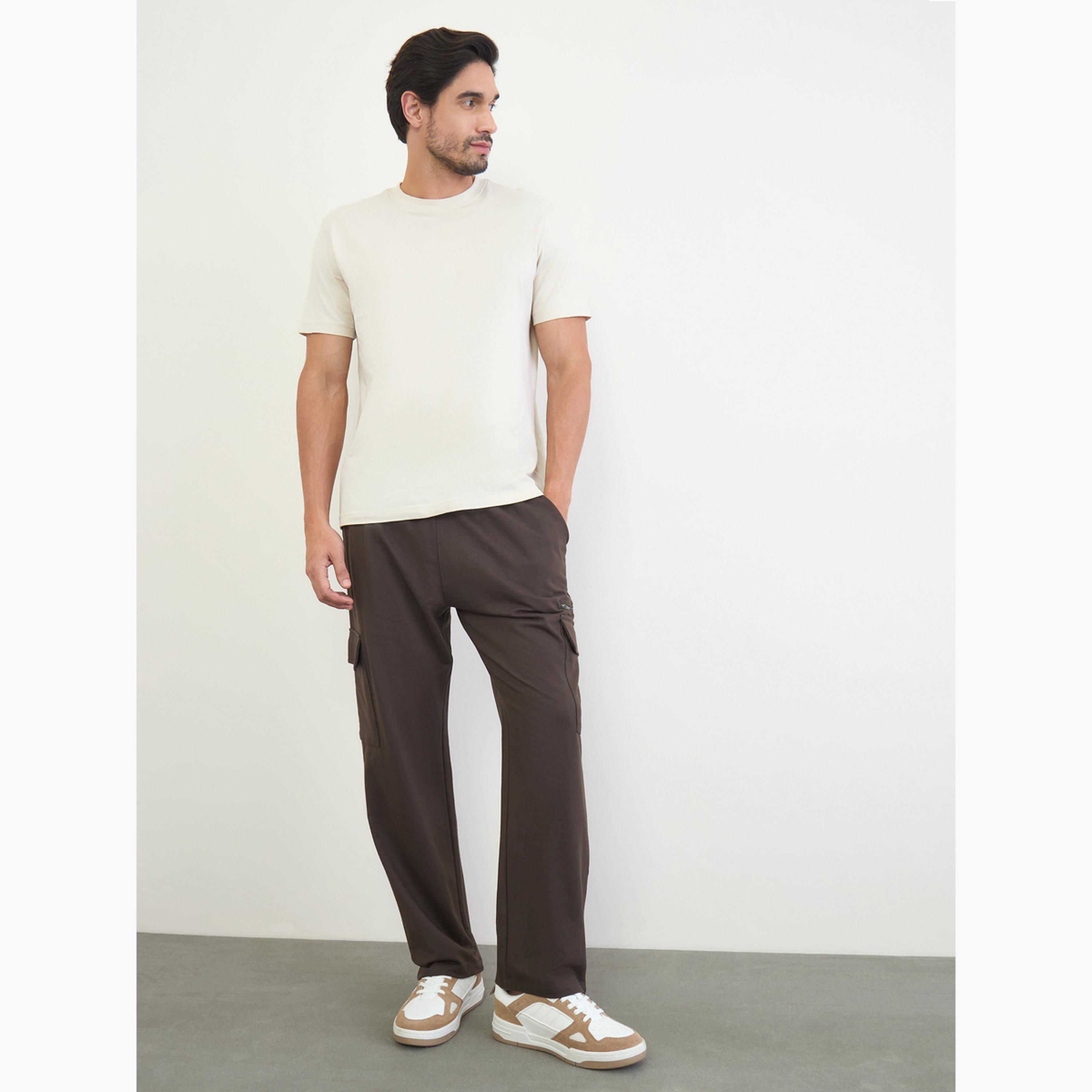 جوغر كارجو بقصة مريحة للرجال-men-clothing-bottoms-joggers-image-2