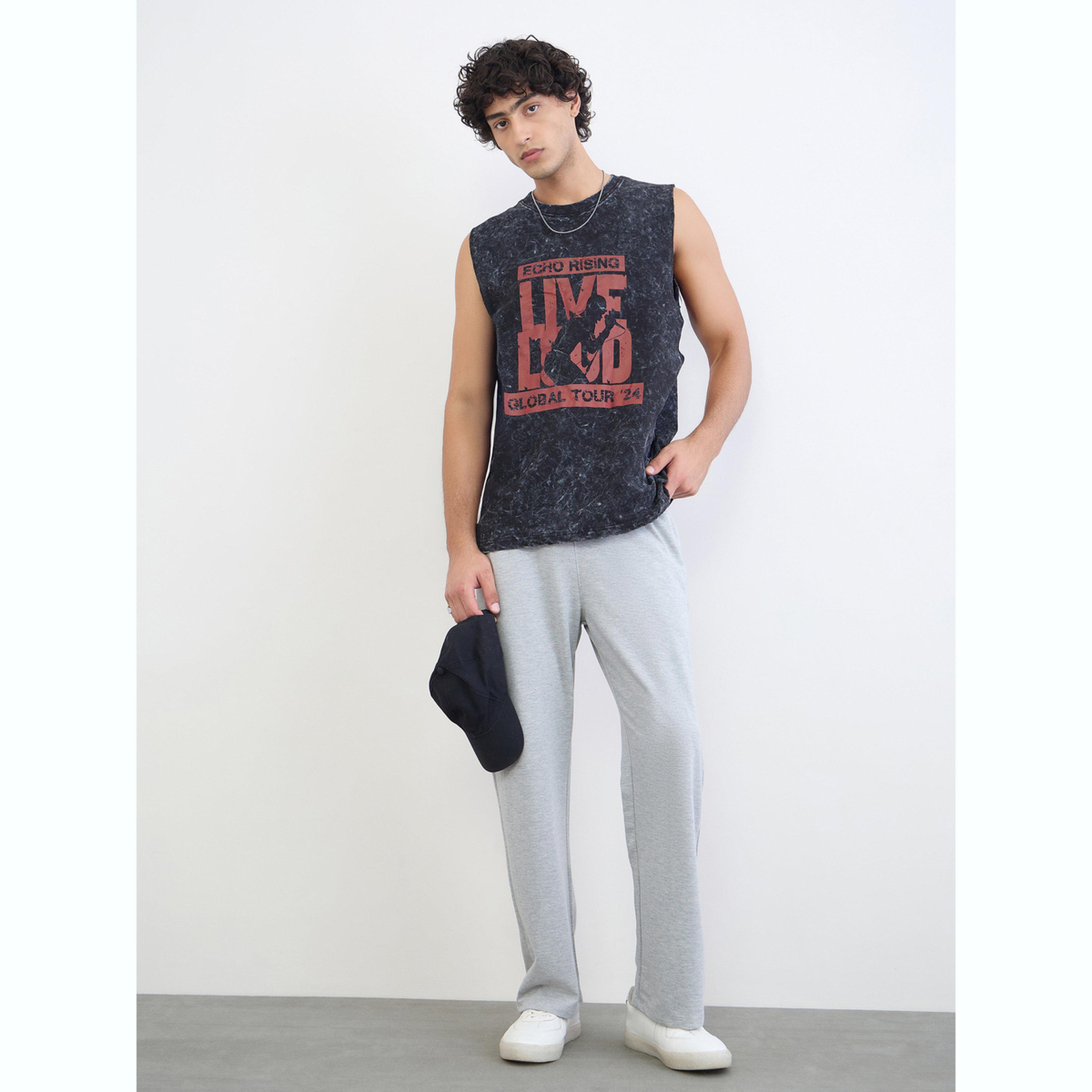 جوغر بأرجل بقصة مستقيمة بمزيج القطن وبرباط-men-clothing-bottoms-joggers-image-2