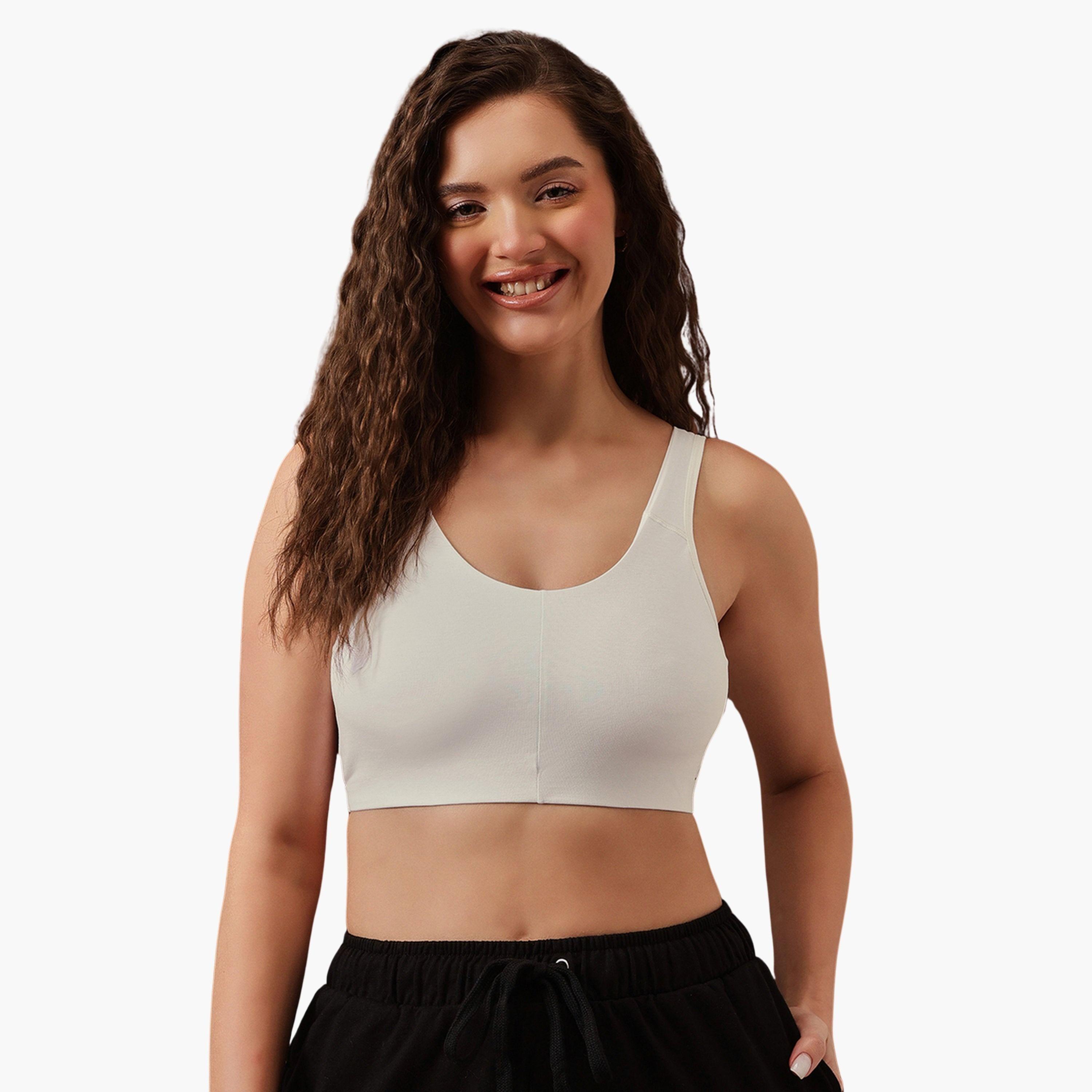 Clovia White Non-Padded Non-Wired Full Coverage Everyday T-Shirt Bra-women-clothing-lingerie-bras-image-1