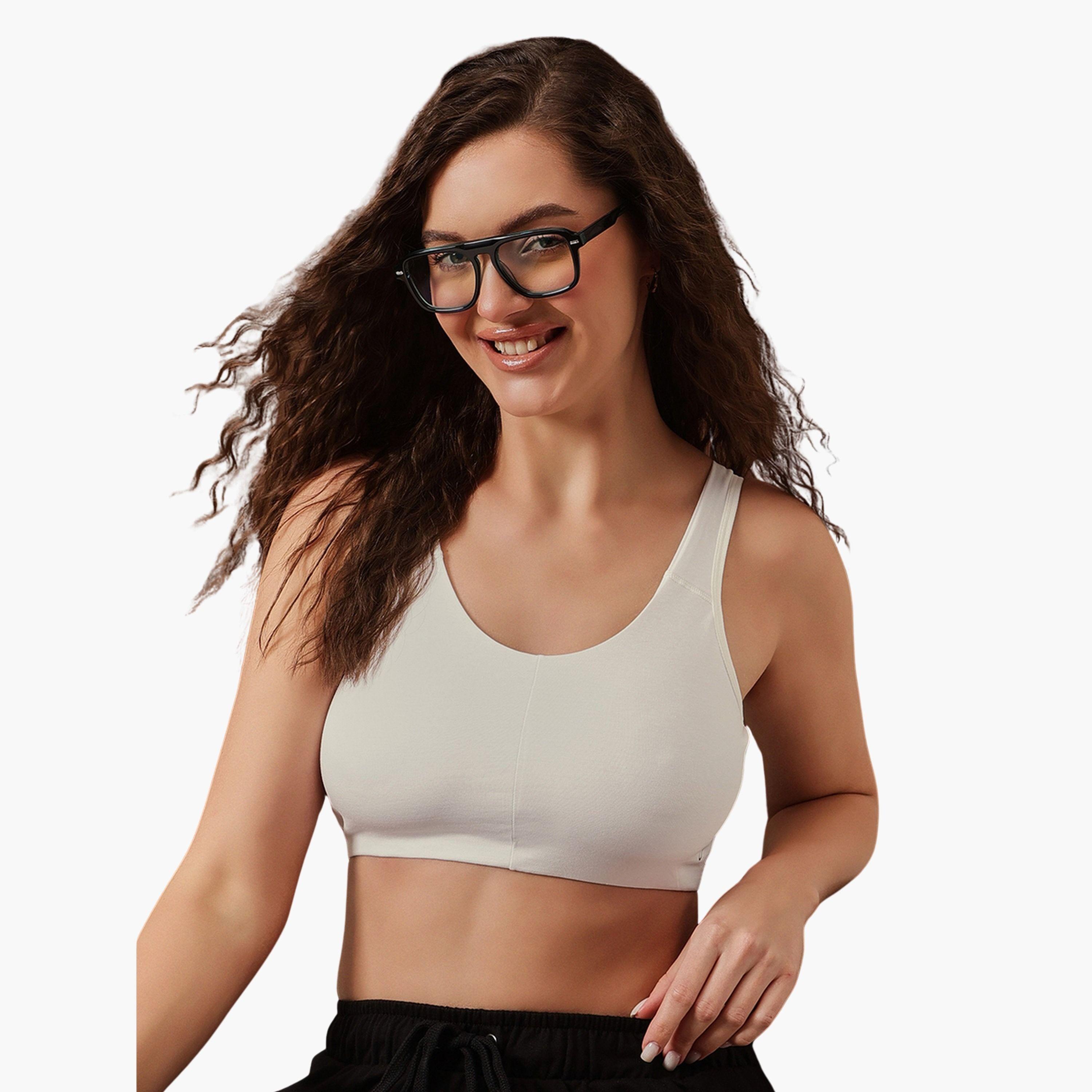 Clovia White Non-Padded Non-Wired Full Coverage Everyday T-Shirt Bra-women-clothing-lingerie-bras-image-3