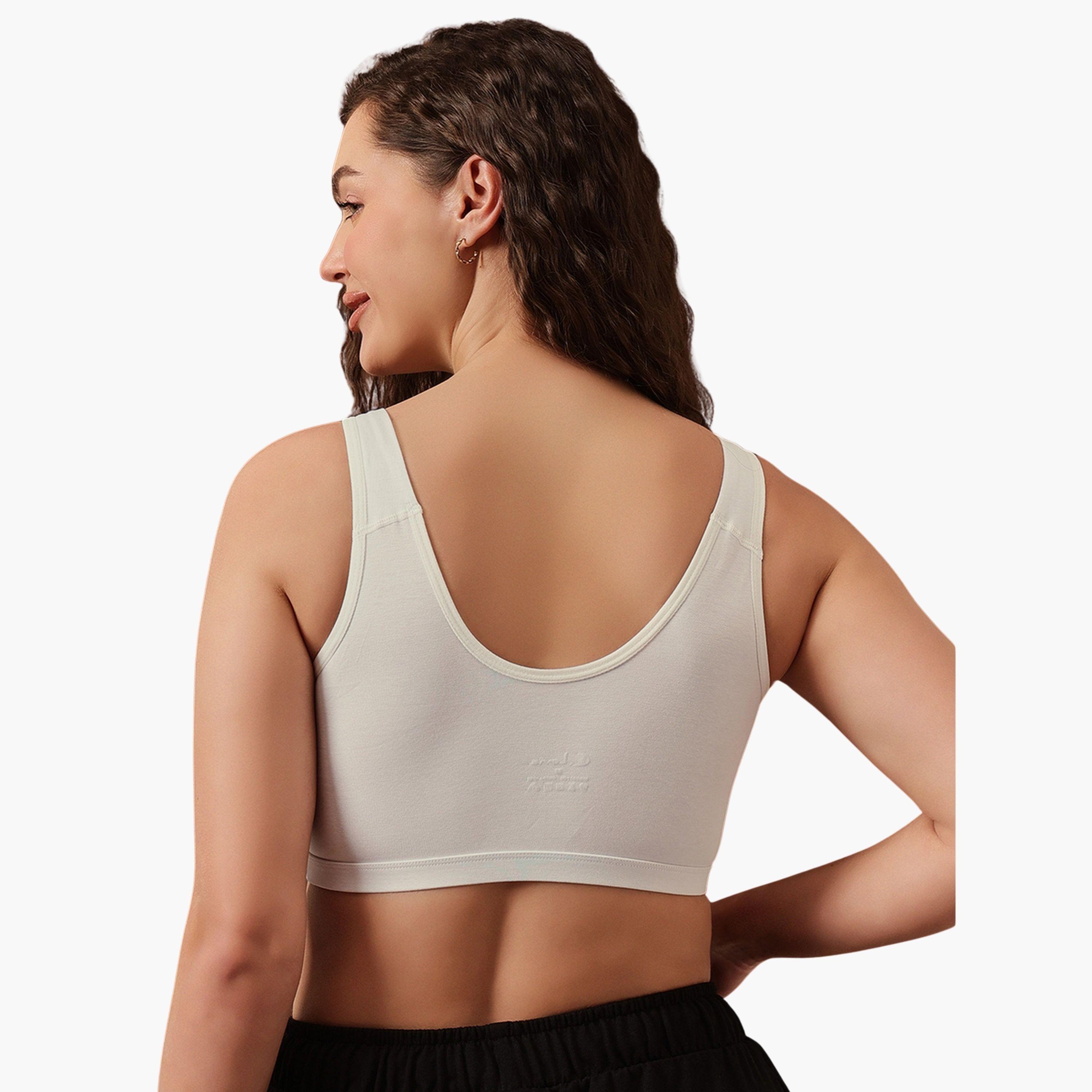 Clovia White Non-Padded Non-Wired Full Coverage Everyday T-Shirt Bra-women-clothing-lingerie-bras-image-6