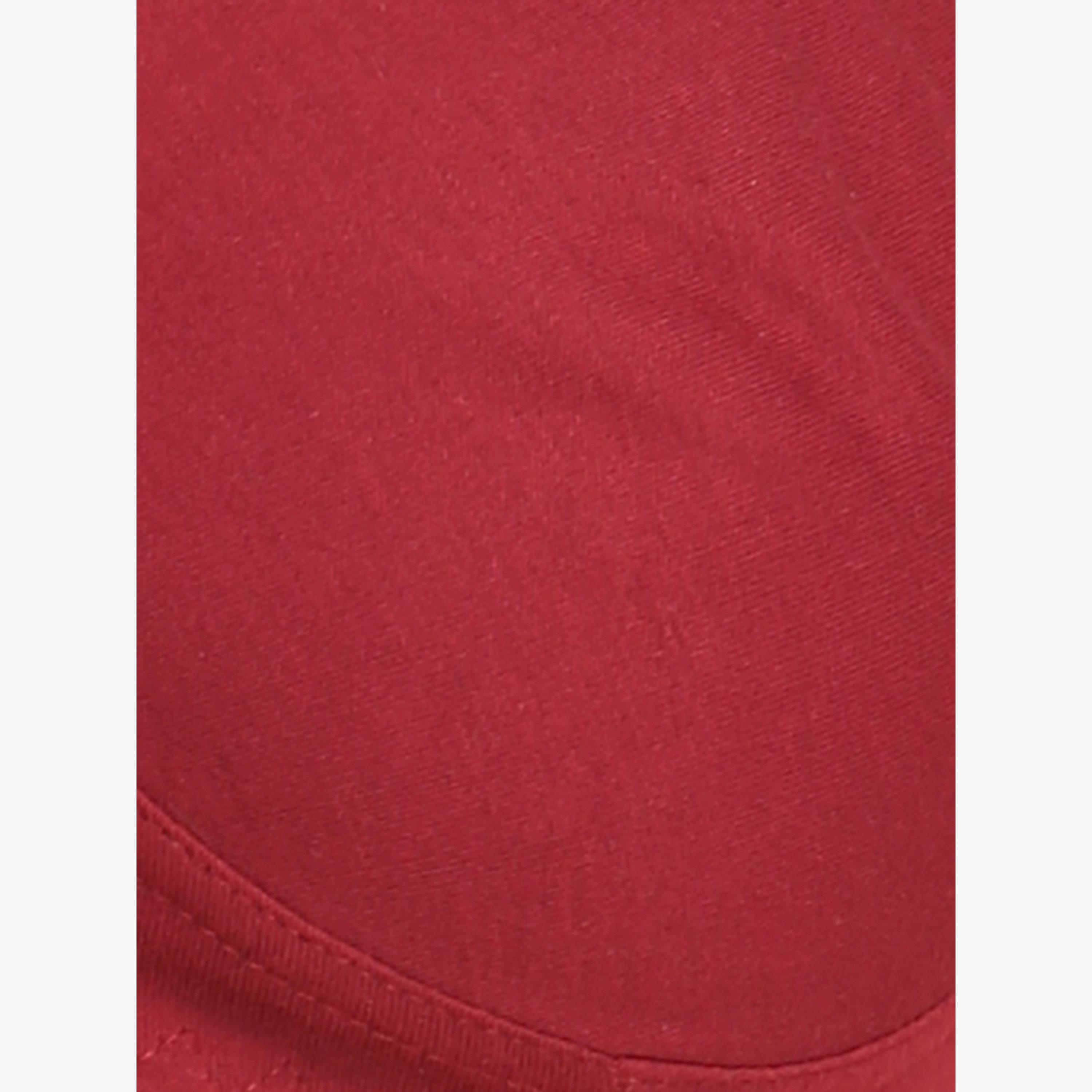 Clovia Maroon Non-Padded Non-Wired Full Coverage Cotton T-shirt Bra-women-clothing-lingerie-bras-image-6