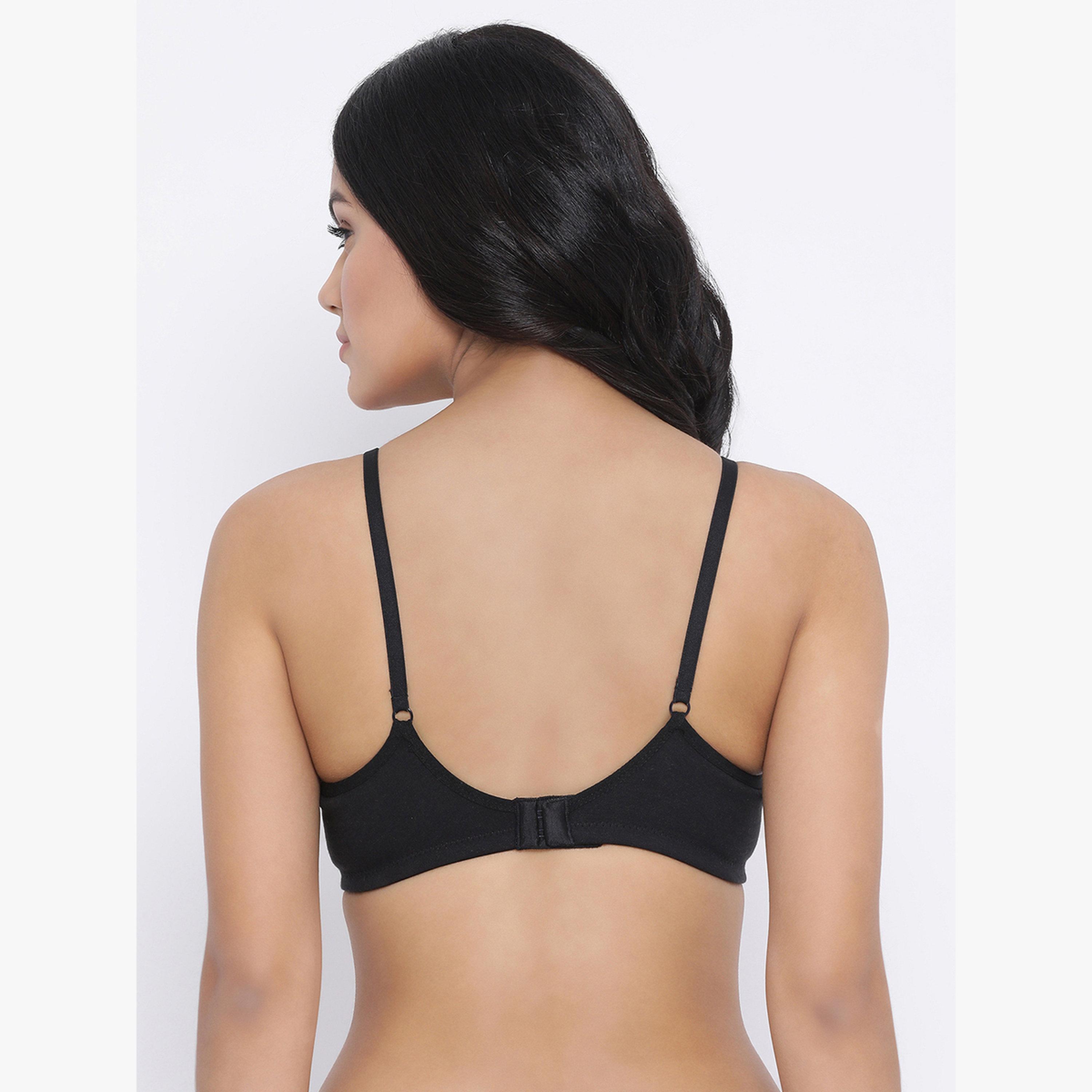 حمالة صدر تيشيرت قطن تغطية كاملة ومبطنة وبلا أسلاك-women-clothing-lingerie-bras-image-4