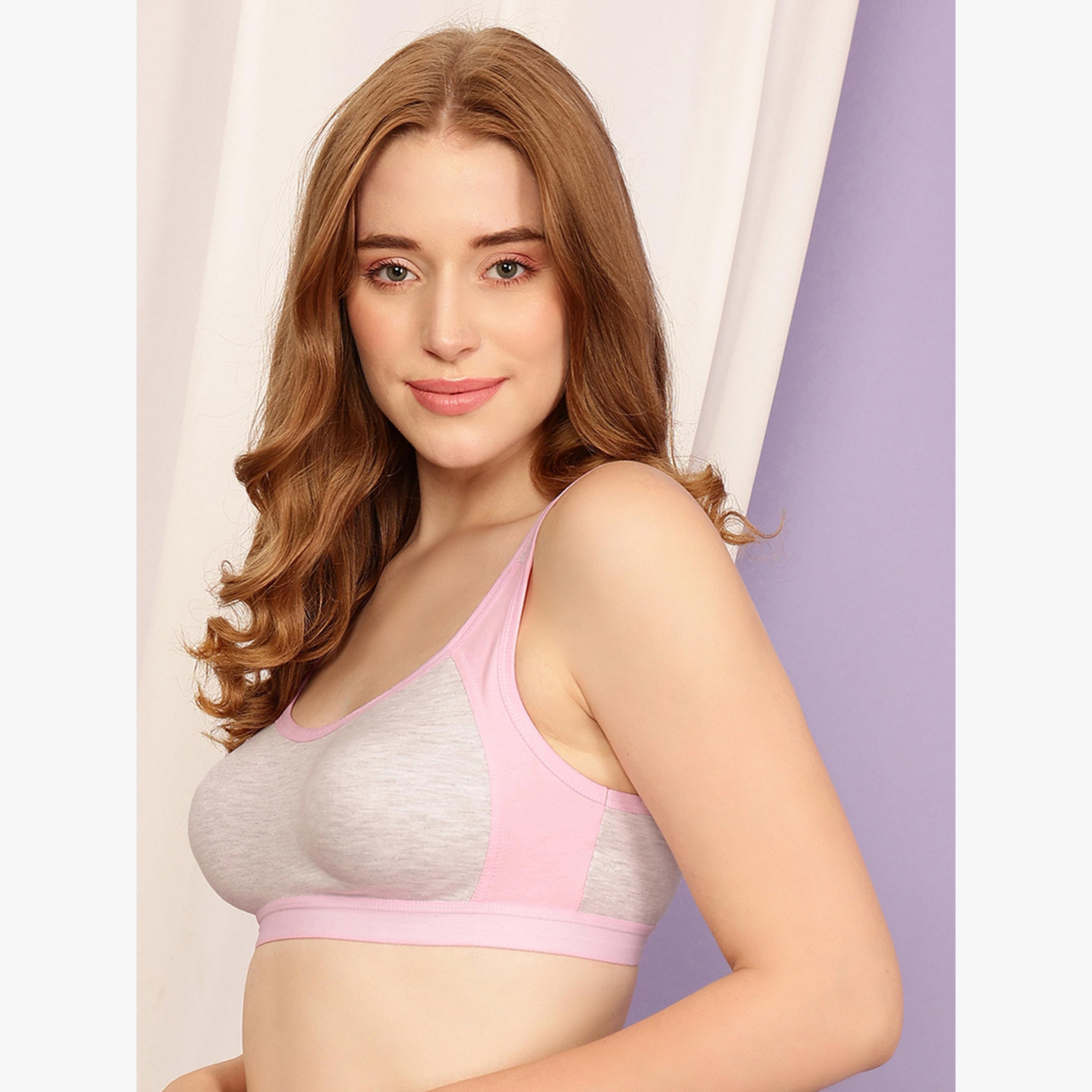 حمالة صدر تيشيرت قطن داعمة وبلا أسلاك-women-clothing-lingerie-bras-image-2