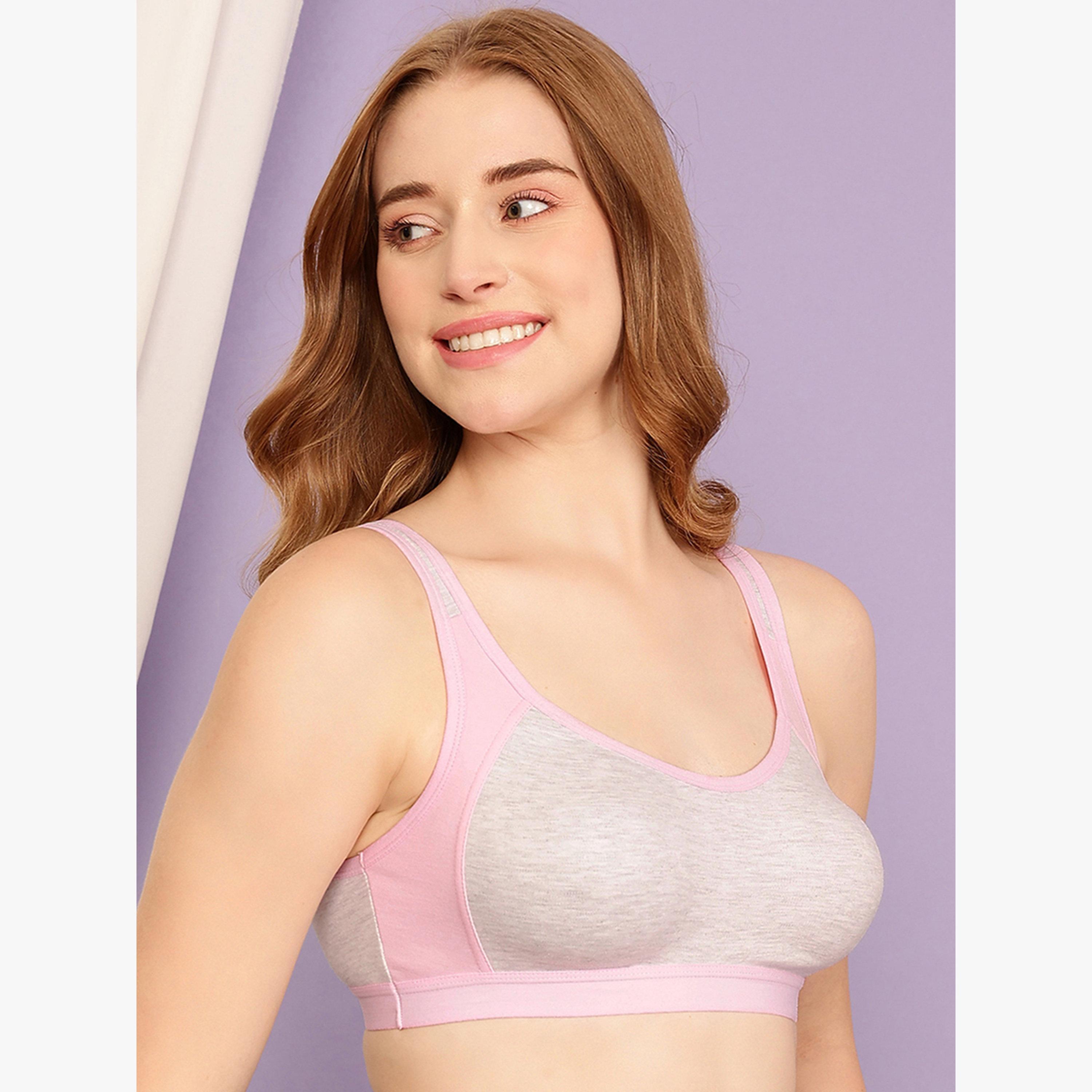 حمالة صدر تيشيرت قطن داعمة وبلا أسلاك-women-clothing-lingerie-bras-image-3