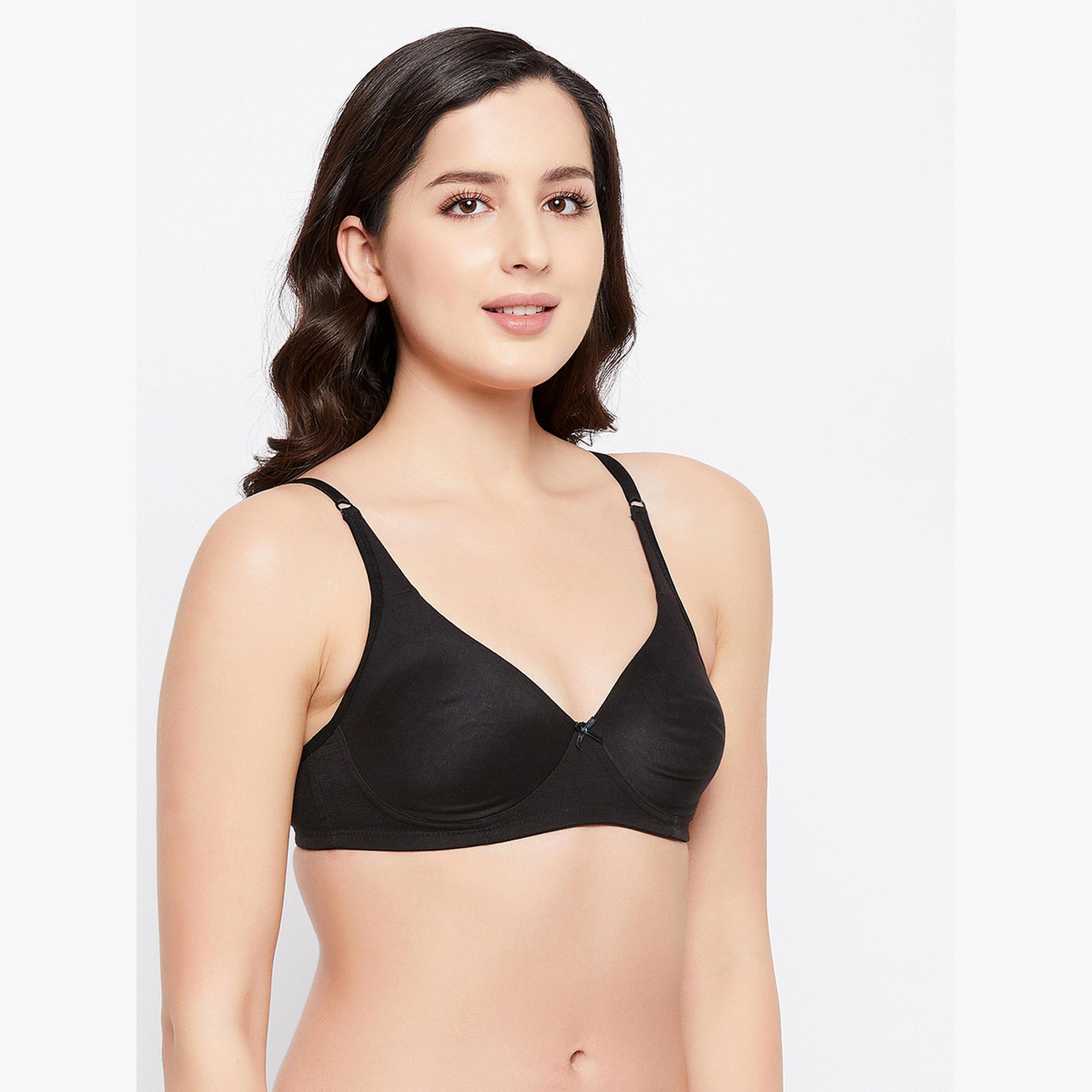 طقم حمالة صدر تيشيرت قطن بلا أسلاك قطعتين-women-clothing-lingerie-bras-image-4