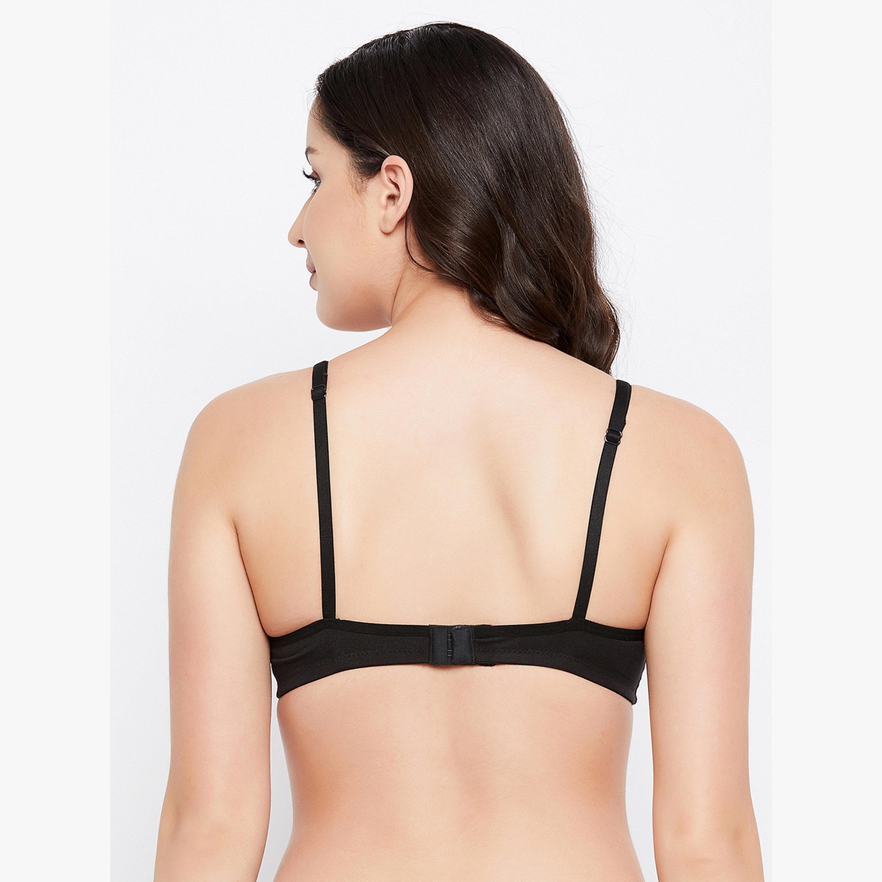 Clovia Pack of 2 - Non-Padded Non-Wired Cotton T-Shirt Bra-women-clothing-lingerie-bras-image-6