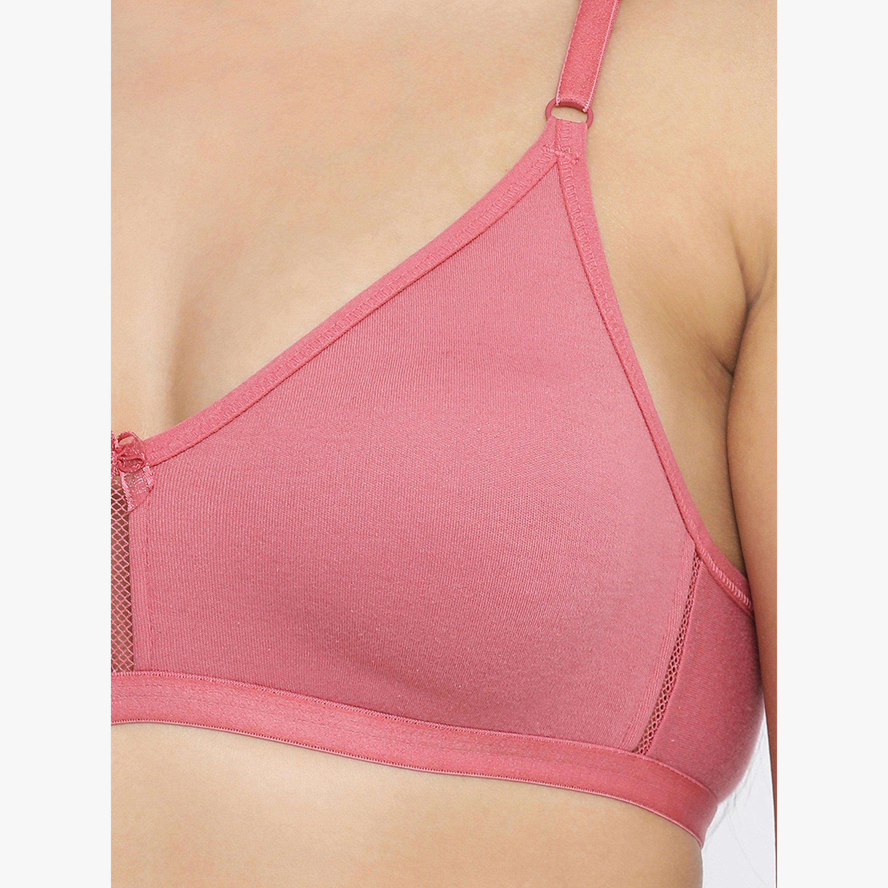 Clovia Pack of 2 - Non-Padded Non-Wired Cotton T-Shirt Bra-women-clothing-lingerie-bras-image-6