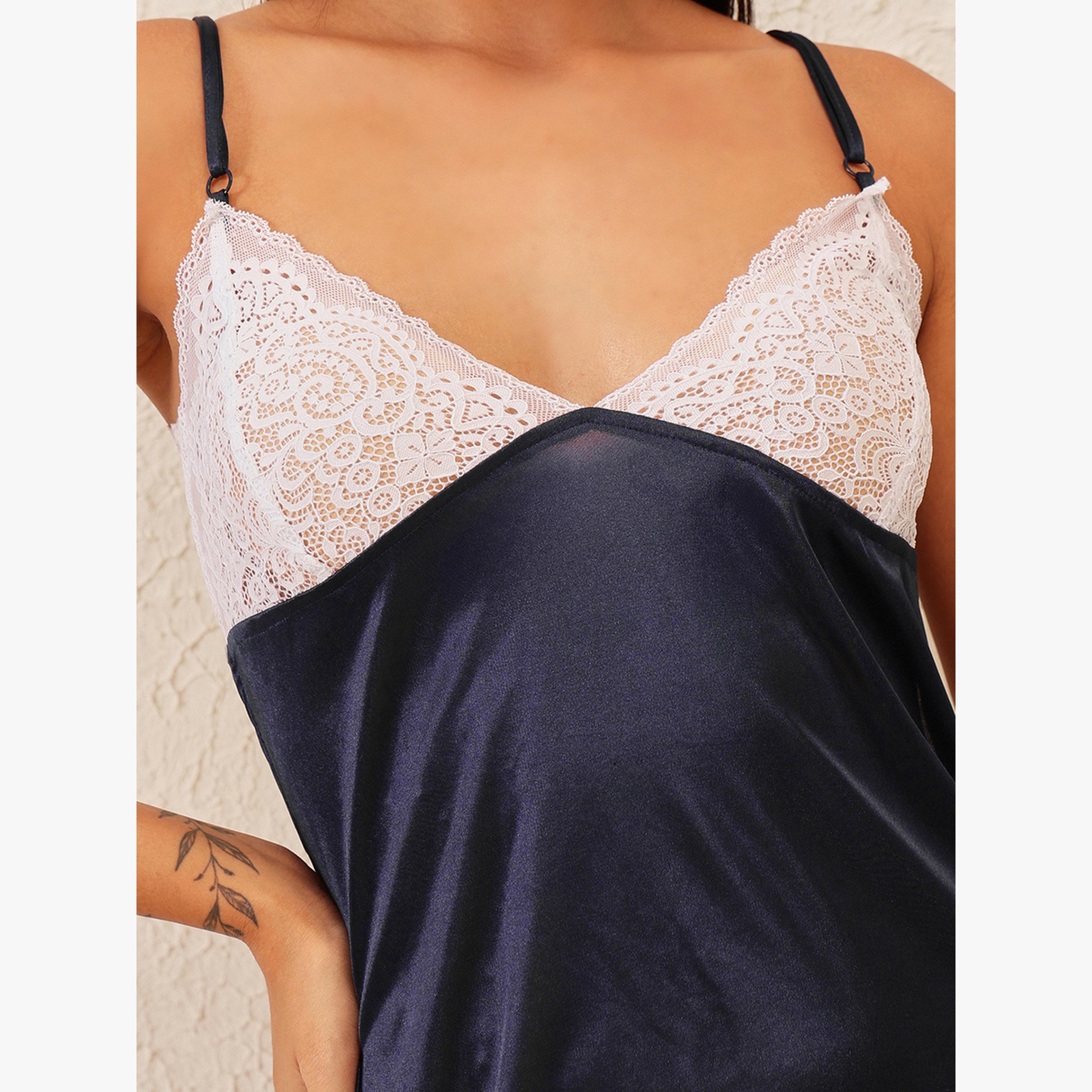 بيبي دول بتفاصيل دانتيل-women-clothing-lingerie-babydollsandbodysuits-image-6