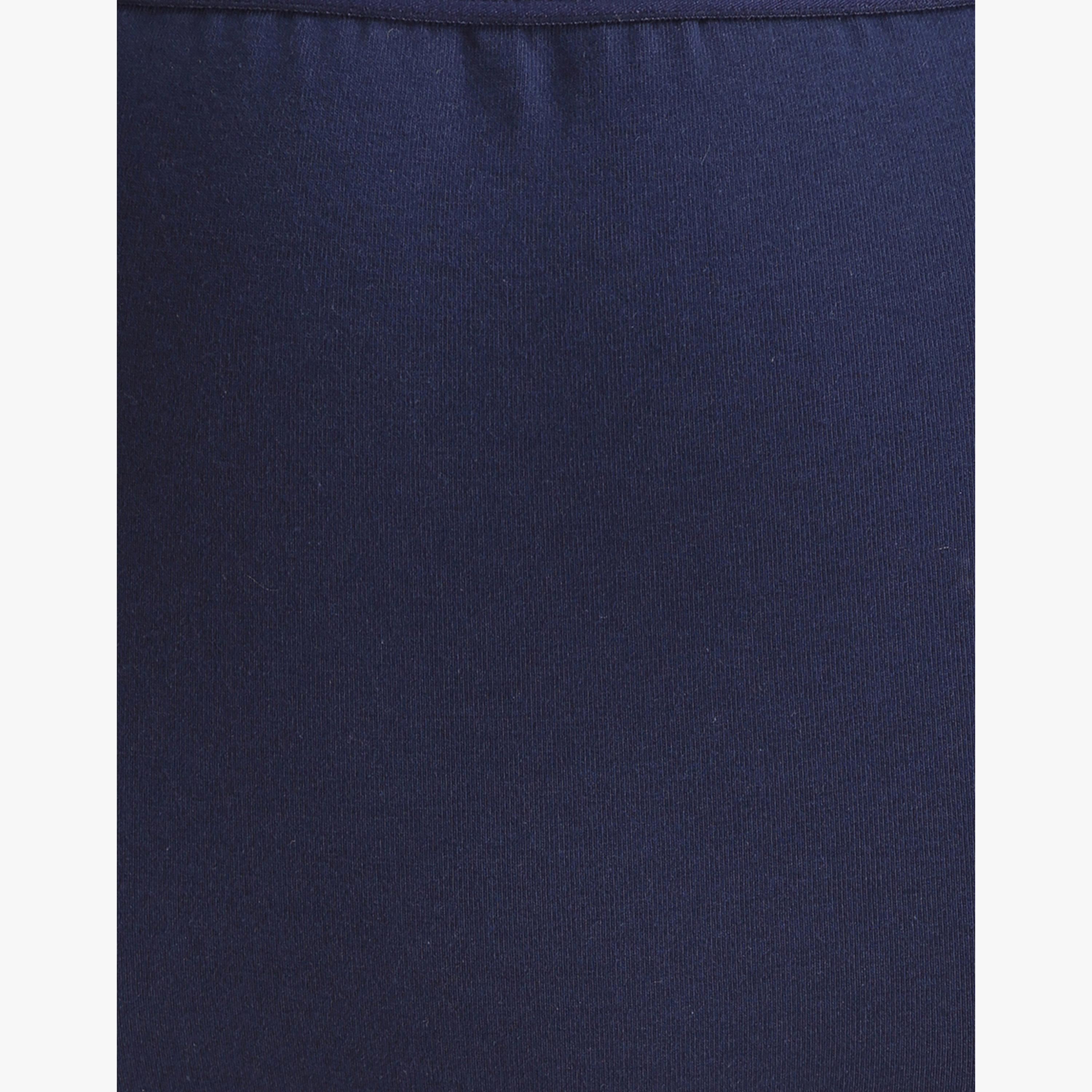 Clovia Navy Blue Cotton Maternity High Waist Hipster-women-clothing-lingerie-panties-image-5