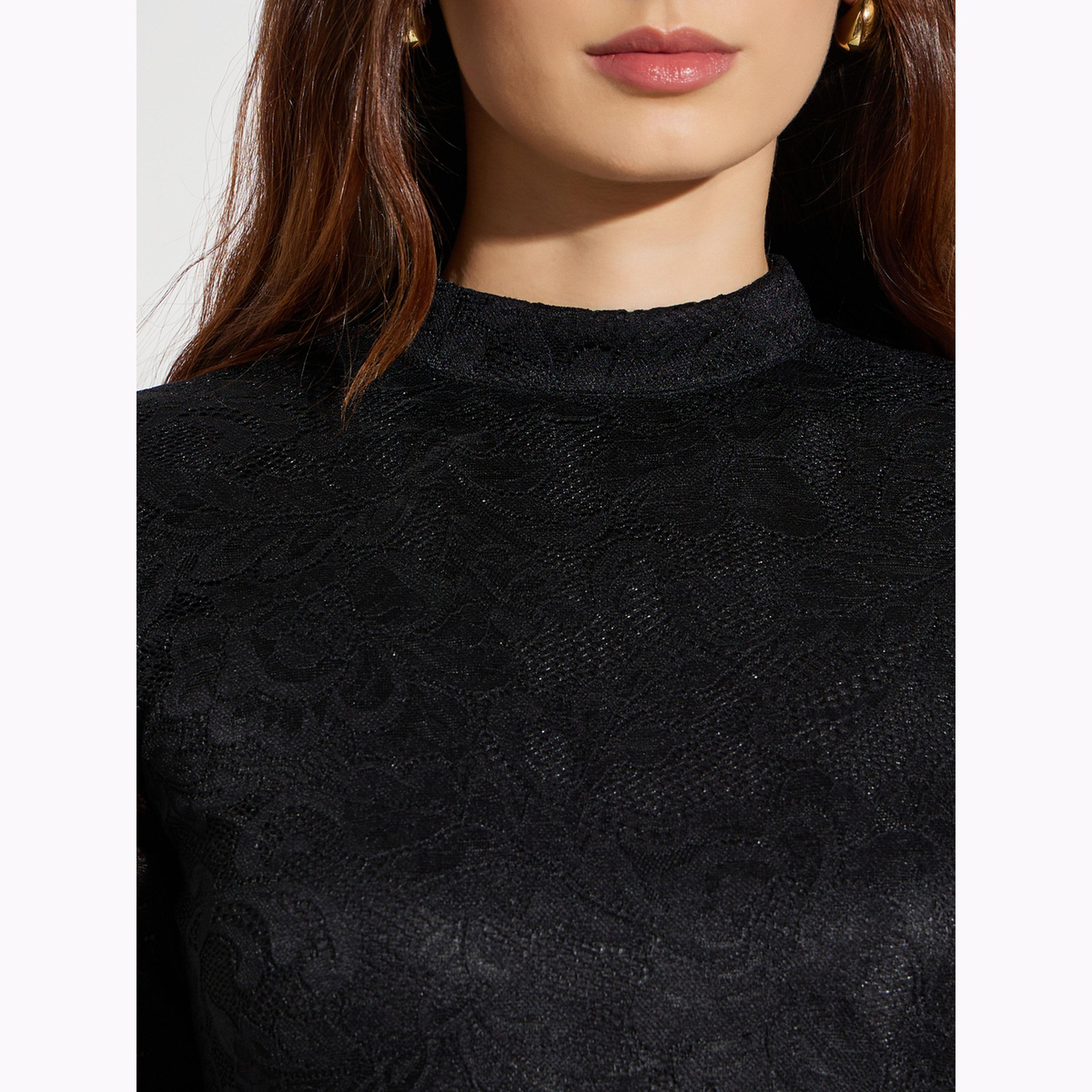 فستان طويل بحافة نمط ميرميد دانتيل-women-clothing-dresses-image-5