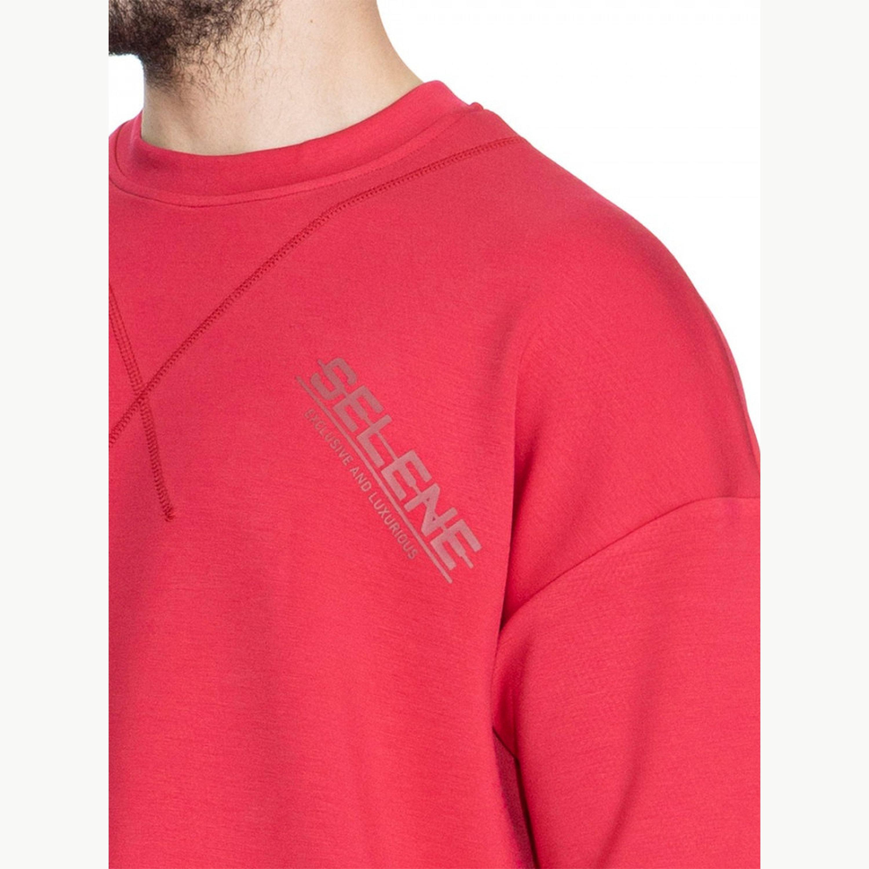 تيشيرت واسع بتفاصيل درزات للرجال-men-clothing-tshirtsandpolos-tshirts-image-3