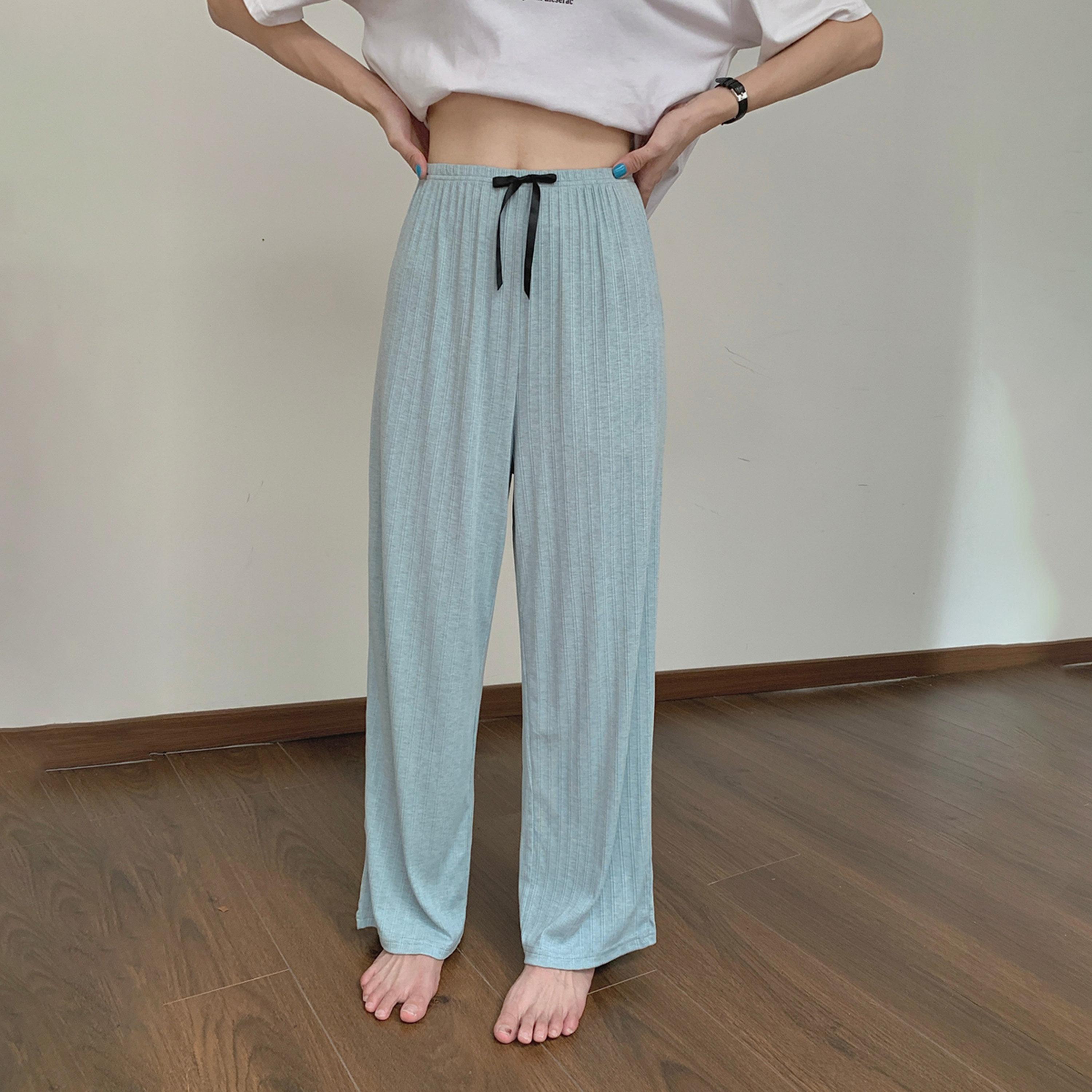 بنطال بيجاما مضلع-women-clothing-nightwear-pyjamas-bottoms-image-1