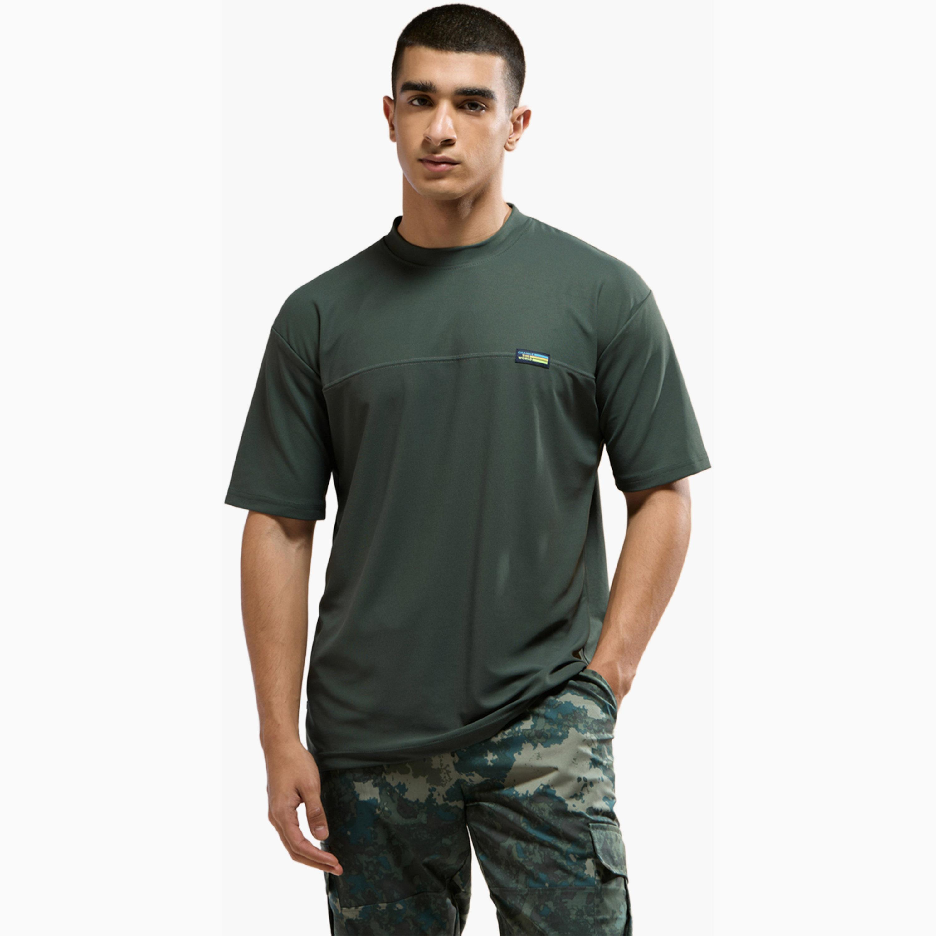 Technosport X Styli Men Oversized Round Neck Sports T-Shirt with MATPIQ-men-clothing-sportswearandactivewear-tshirtsandpolos-image-1