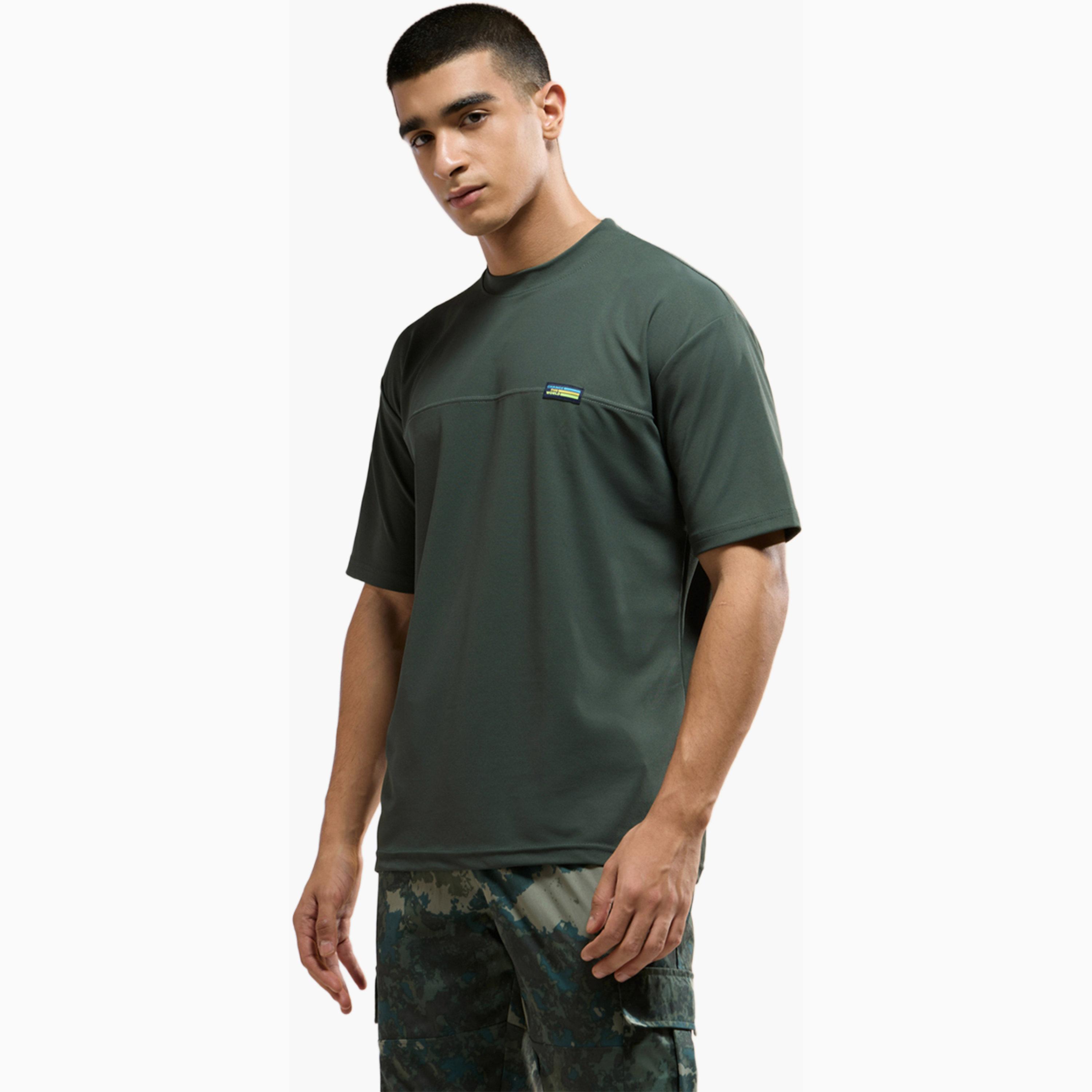 Technosport X Styli Men Oversized Round Neck Sports T-Shirt with MATPIQ-men-clothing-sportswearandactivewear-tshirtsandpolos-image-2
