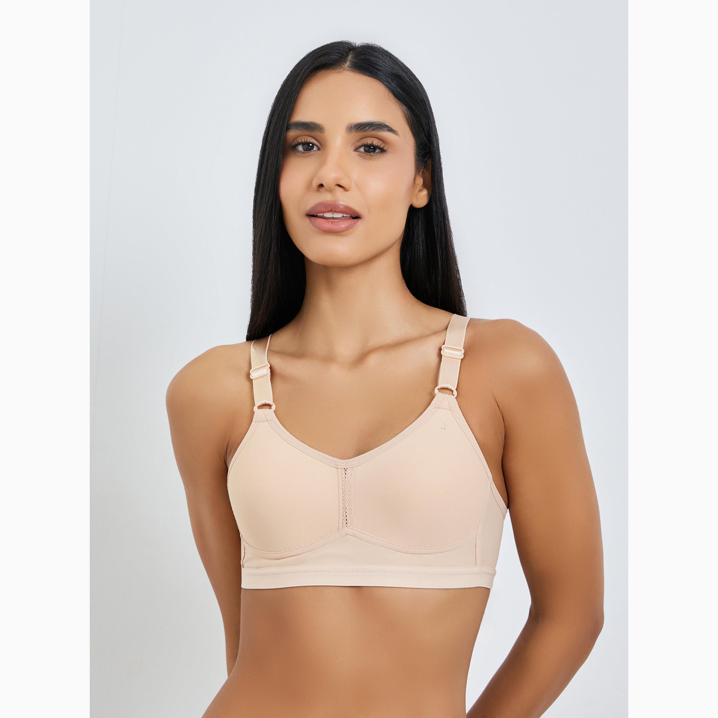Styli Pack fo 2 - Padded Non-Wired T-Shirt Bra-women-clothing-lingerie-bras-image-2
