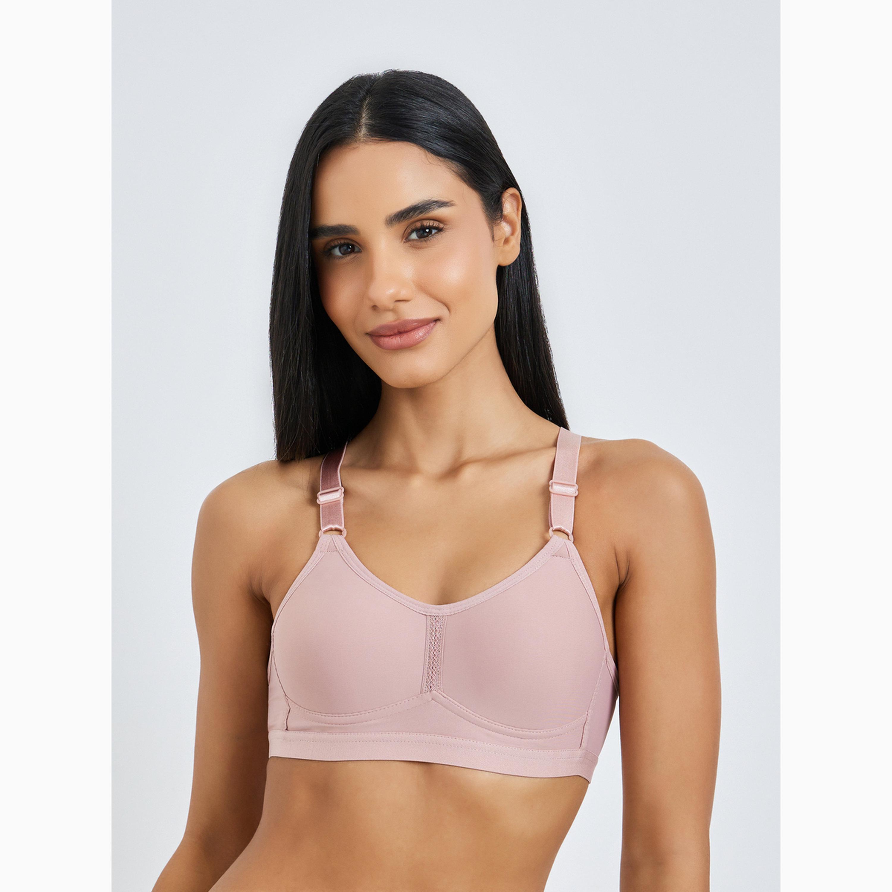Styli Pack fo 2 - Padded Non-Wired T-Shirt Bra-women-clothing-lingerie-bras-image-5