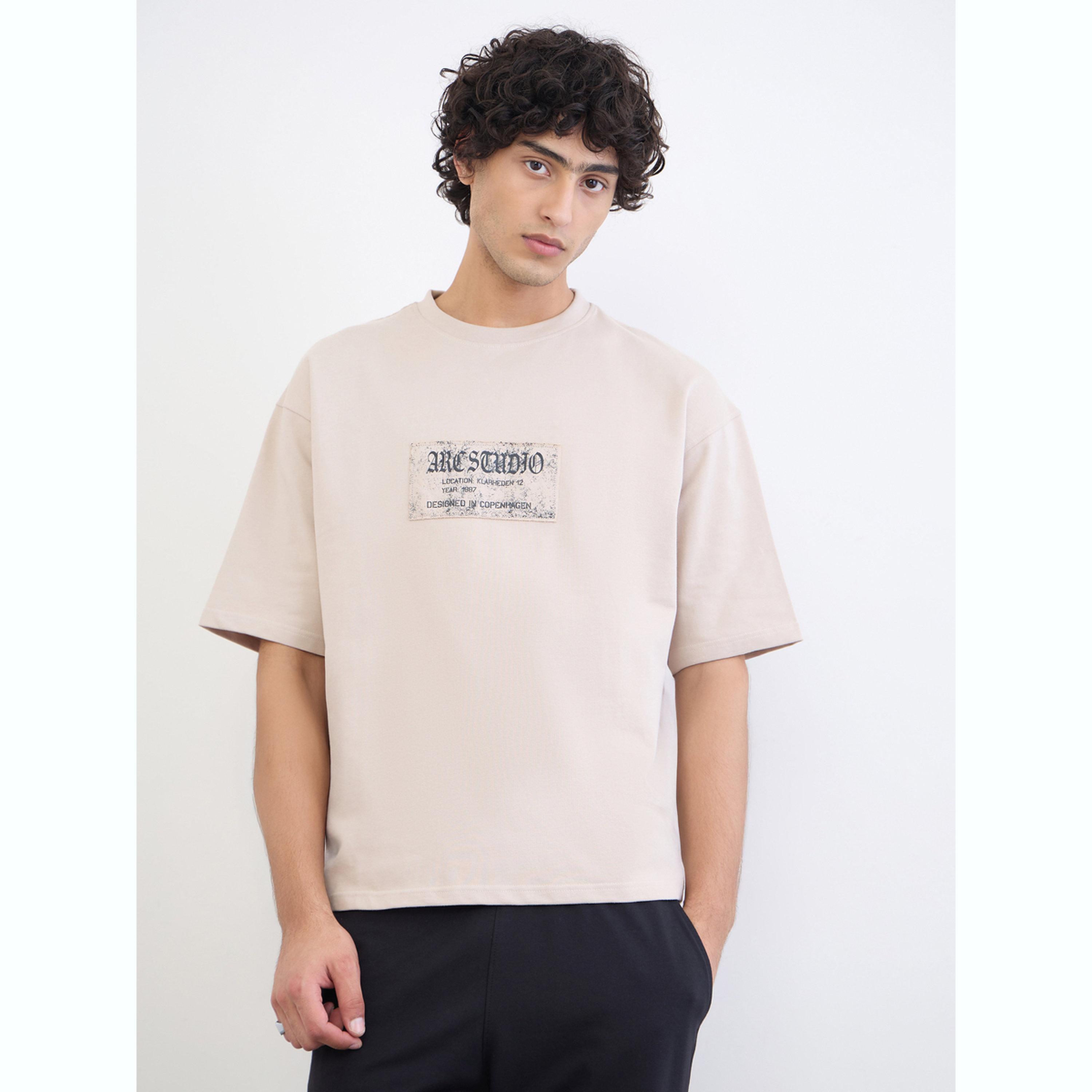 تيشيرت قطن واسع بتفاصيل زينة-men-clothing-tshirtsandpolos-tshirts-image-1