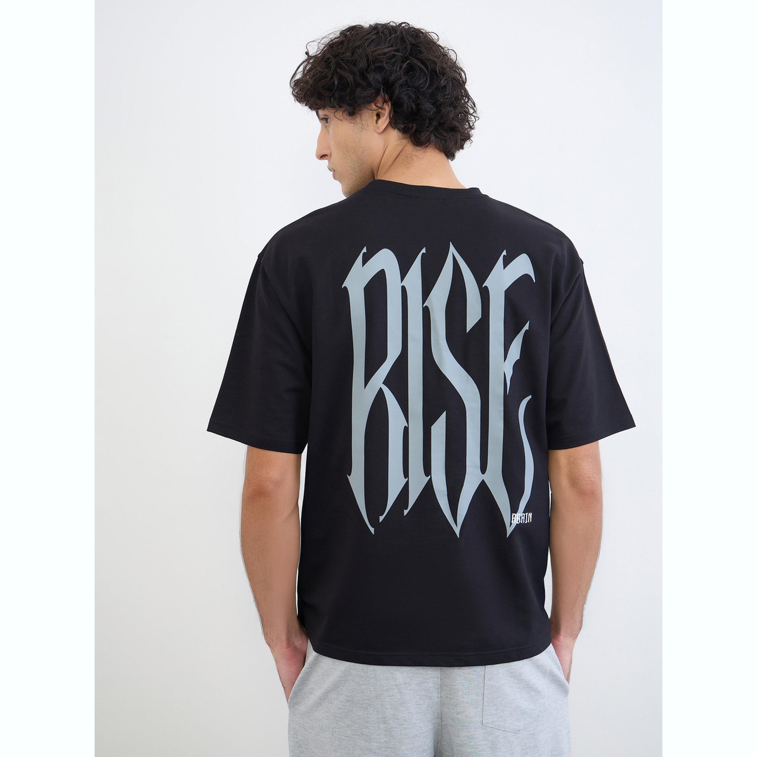 تيشيرت قطن واسع بطبعات كتابة-men-clothing-tshirtsandpolos-tshirts-image-4