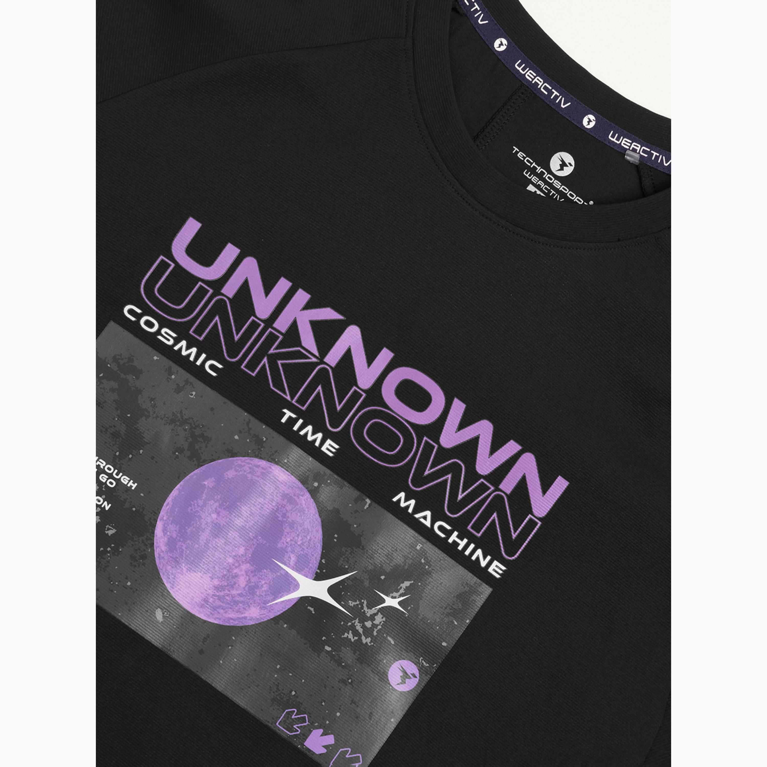 تيشيرت رياضي بياقة دائرية وقصة مريحة مع إيلاستو بلس-sports-women-clothing-tshirtsandvests-image-5