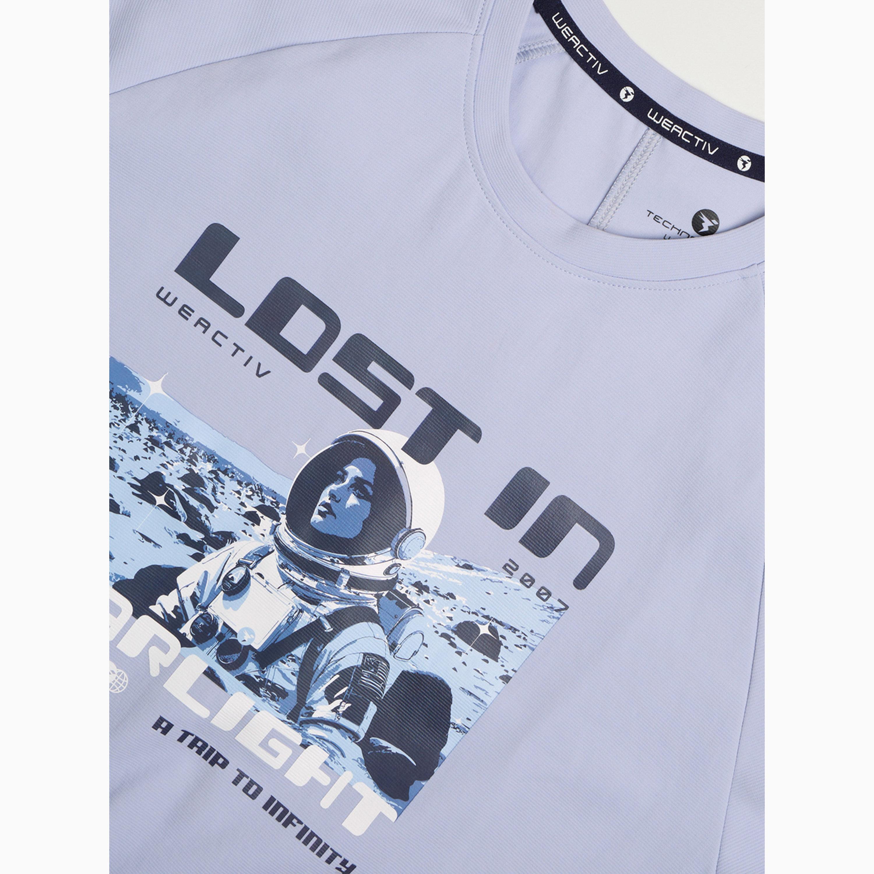 Technosport X Styli Relaxed Fit Round Neck Sports T-Shirt with ELASTO PLUS-sports-women-clothing-tshirtsandvests-image-5