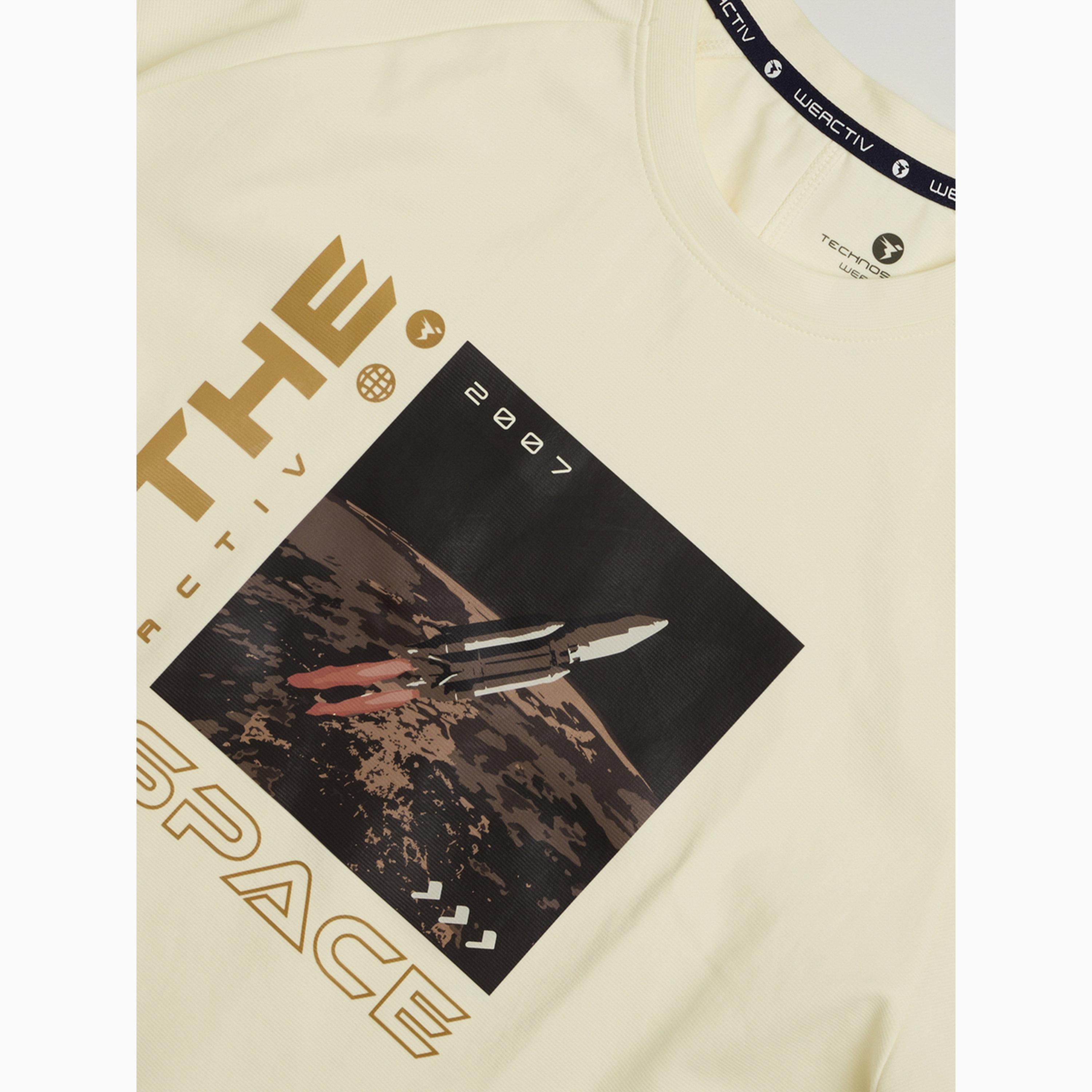 Technosport X Styli Relaxed Fit Round Neck Sports T-Shirt with ELASTO PLUS-sports-women-clothing-tshirtsandvests-image-5