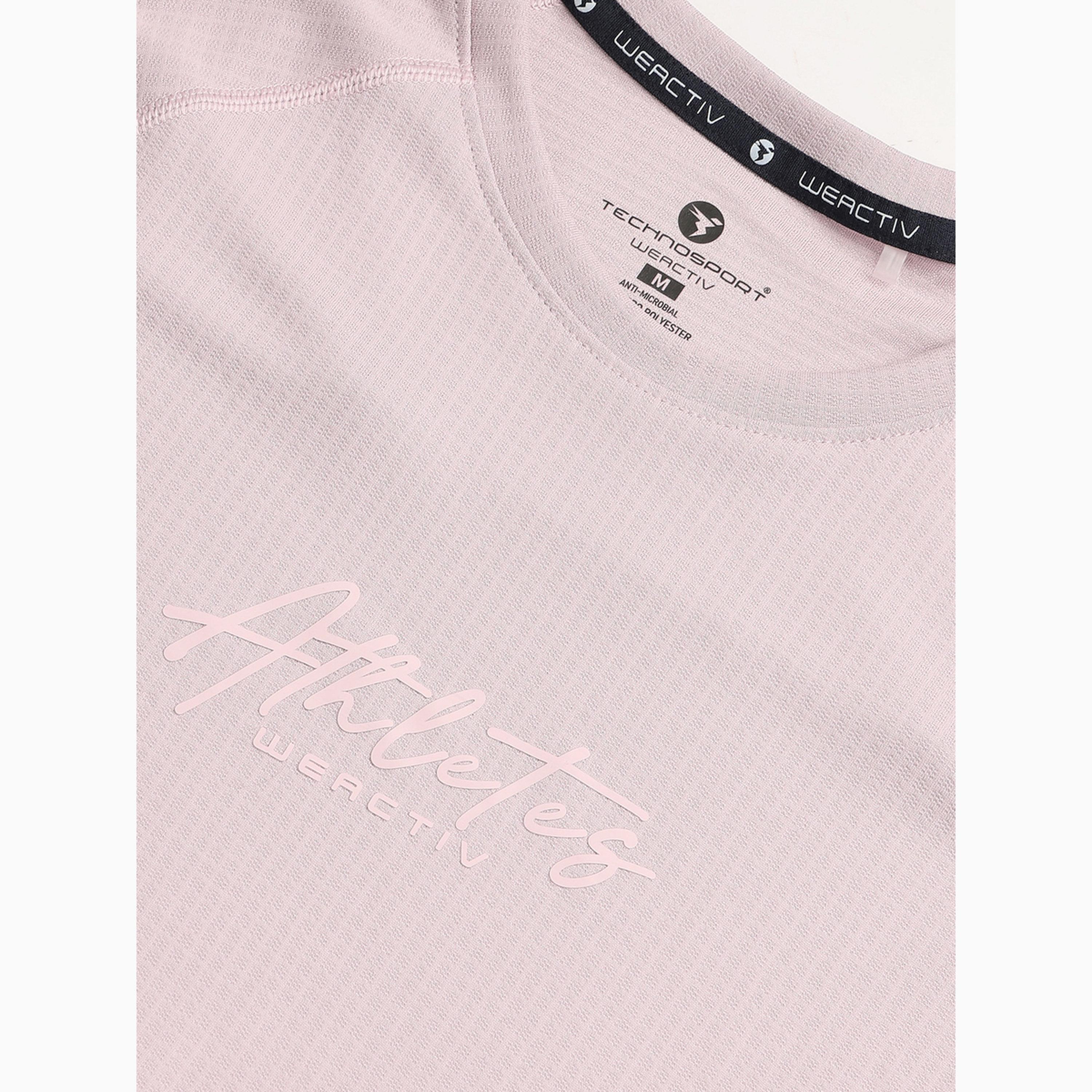 تيشيرت رياضي بياقة دائرية وقصة ضيقة بتقنية تكنو كوول بلس-sports-women-clothing-tshirtsandvests-image-5