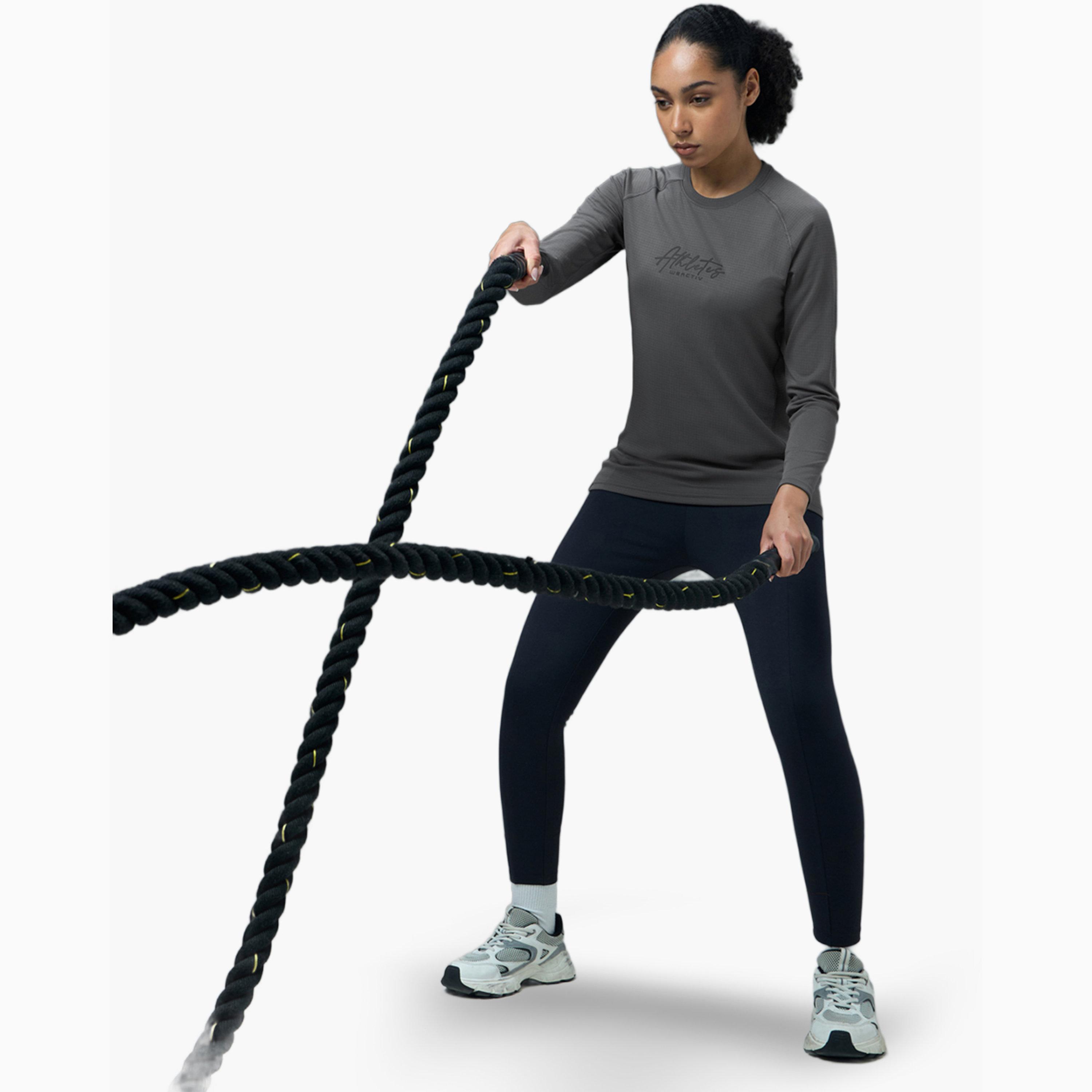 Technosport X Styli Slim Fit Round Neck Sports T-Shirt with TECHNOCOOL+-sports-women-clothing-tshirtsandvests-image-4