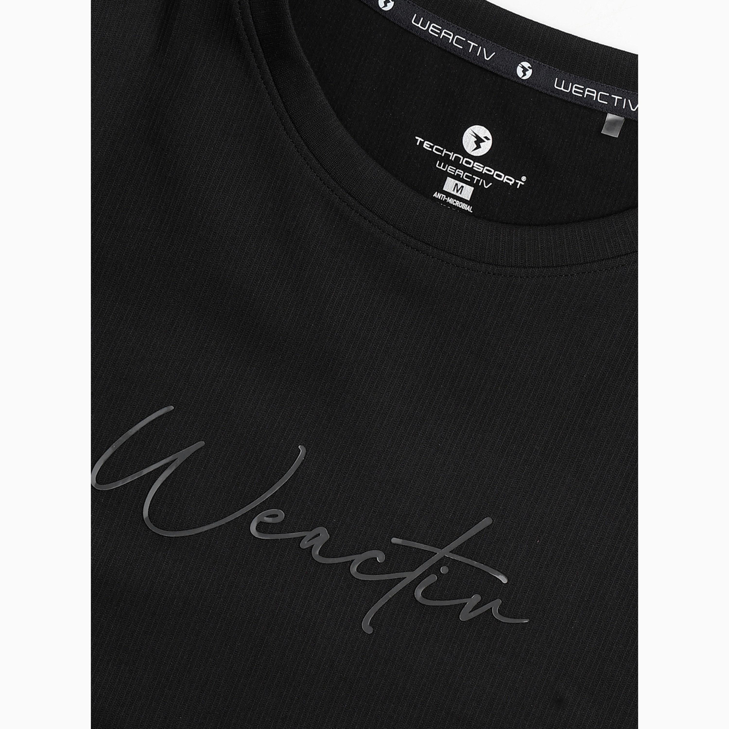 Technosport X Styli Relaxed Fit Round Neck Sports T-Shirt with ELASTO PLUS-sports-women-clothing-tshirtsandvests-image-5