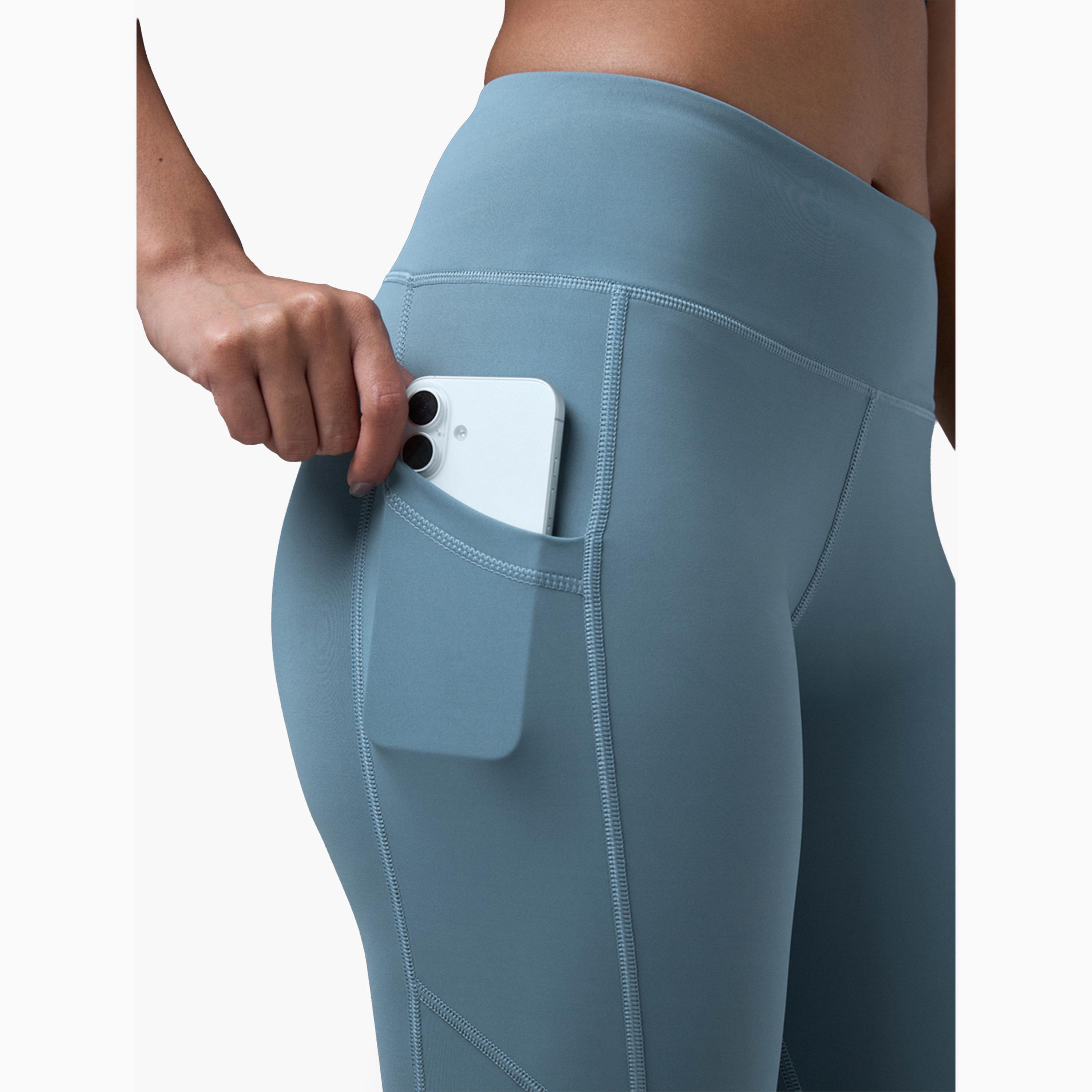بنطال رياضي سادة بقصة ضيقة مع إيلاستو لايت-women-clothing-sportswearandactivewear-bottoms-leggings-image-4