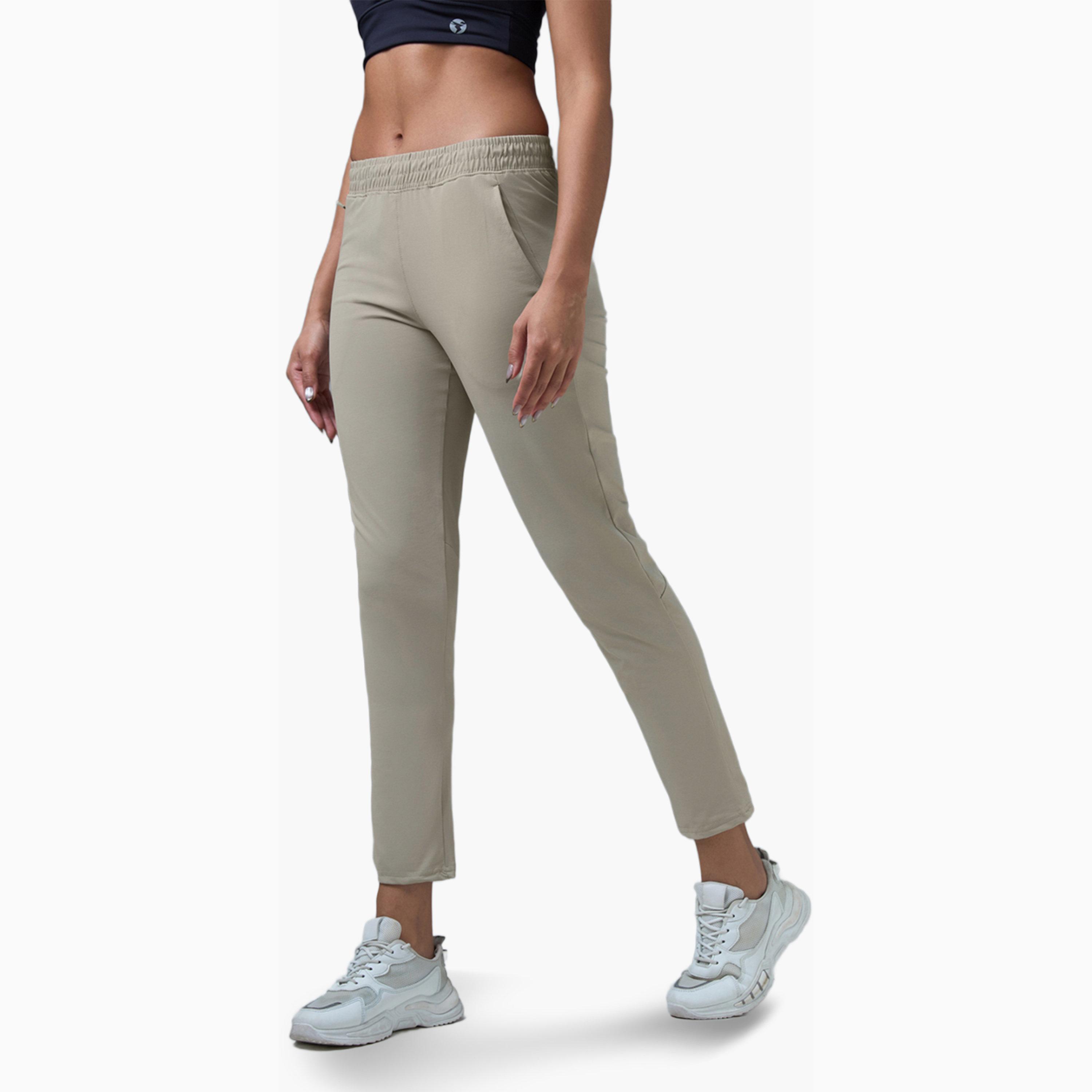 Technosport X Styli Solid Straight Fit Trackpants-women-clothing-sportswearandactivewear-bottoms-joggersandtrackpants-image-3