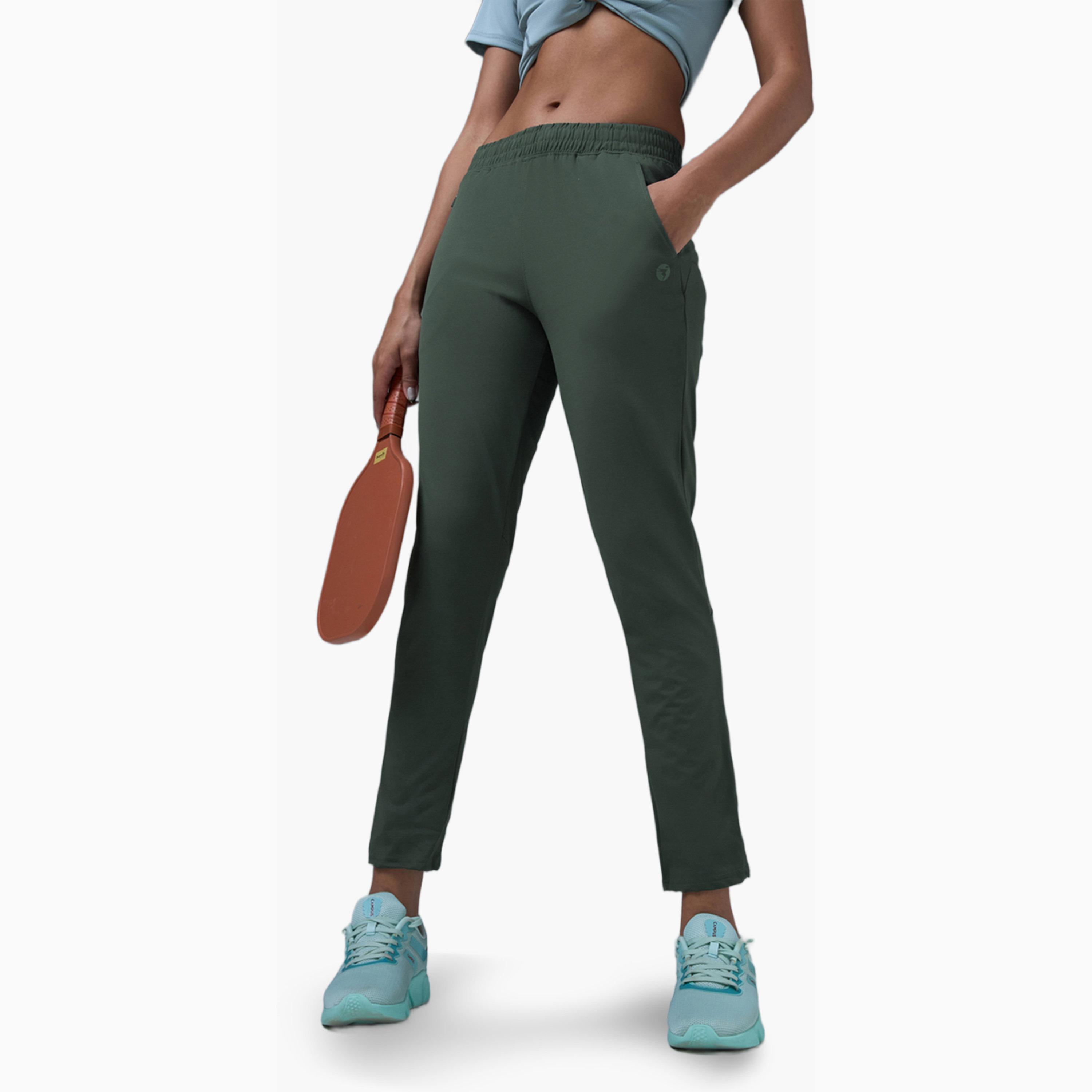 Technosport X Styli Solid Straight Fit Trackpants-women-clothing-sportswearandactivewear-bottoms-joggersandtrackpants-image-3