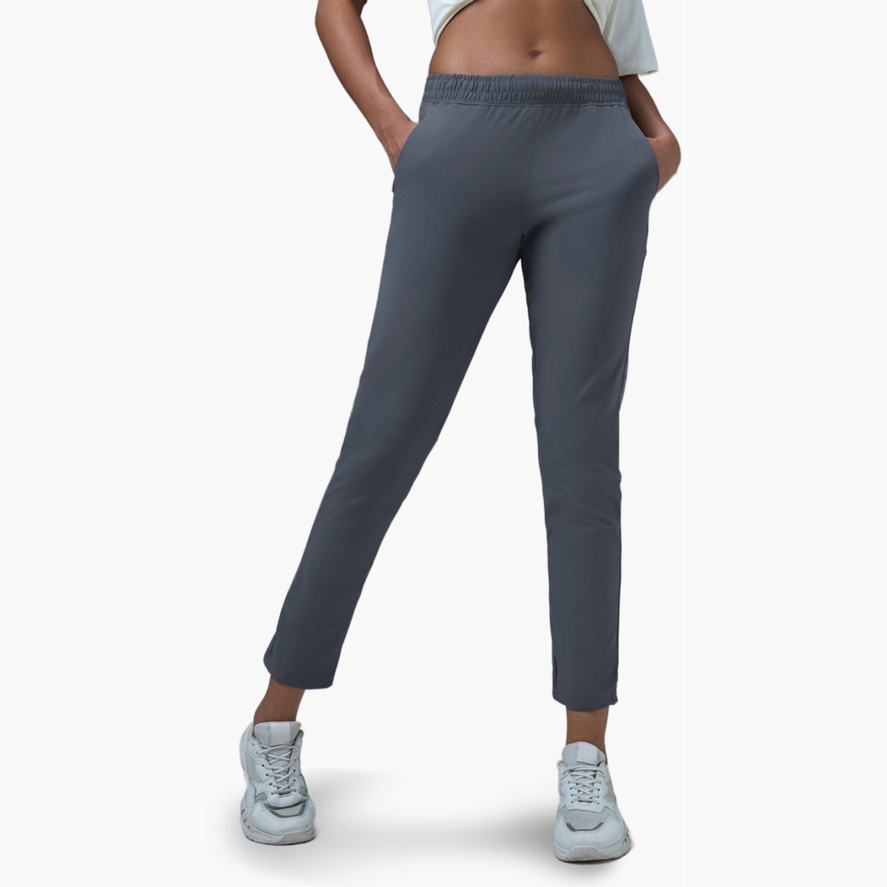 Technosport X Styli Solid Straight Fit Trackpants-women-clothing-sportswearandactivewear-bottoms-joggersandtrackpants-image-3