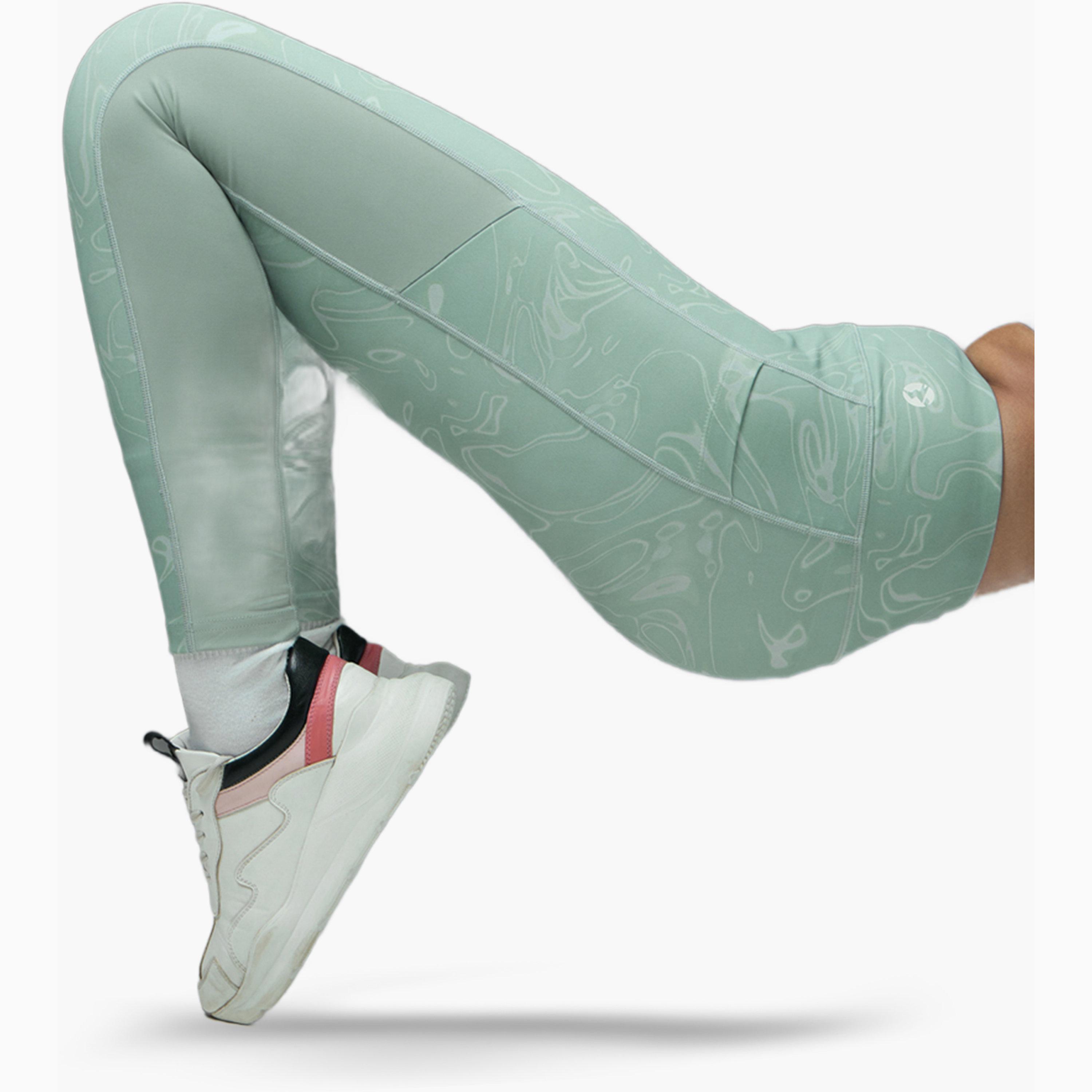 Technosport X Styli Printed Slim Fit Tights with ELASTO PLUS-women-clothing-sportswearandactivewear-bottoms-leggings-image-6