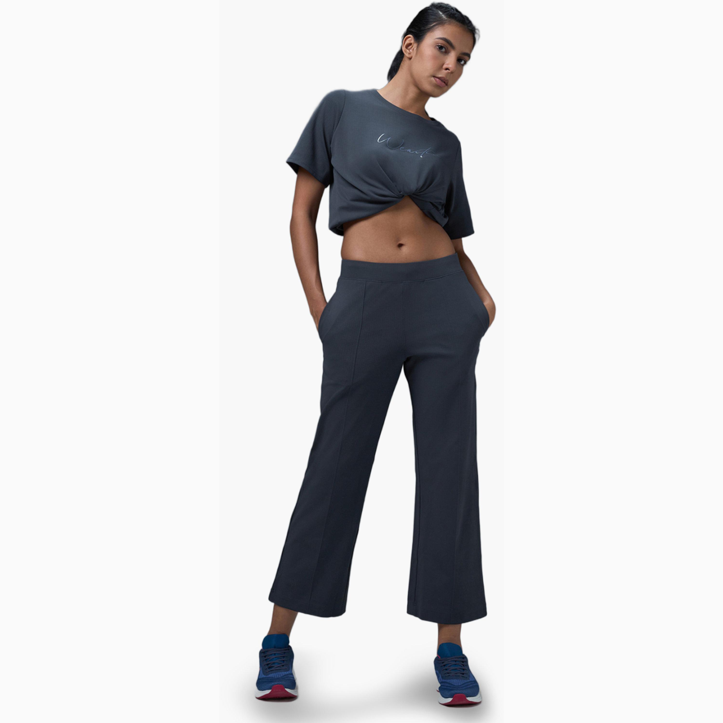 Technosport X Styli Relaxed Fit Sports Trackpants with ELASTO PLUS-women-clothing-sportswearandactivewear-bottoms-joggersandtrackpants-image-3