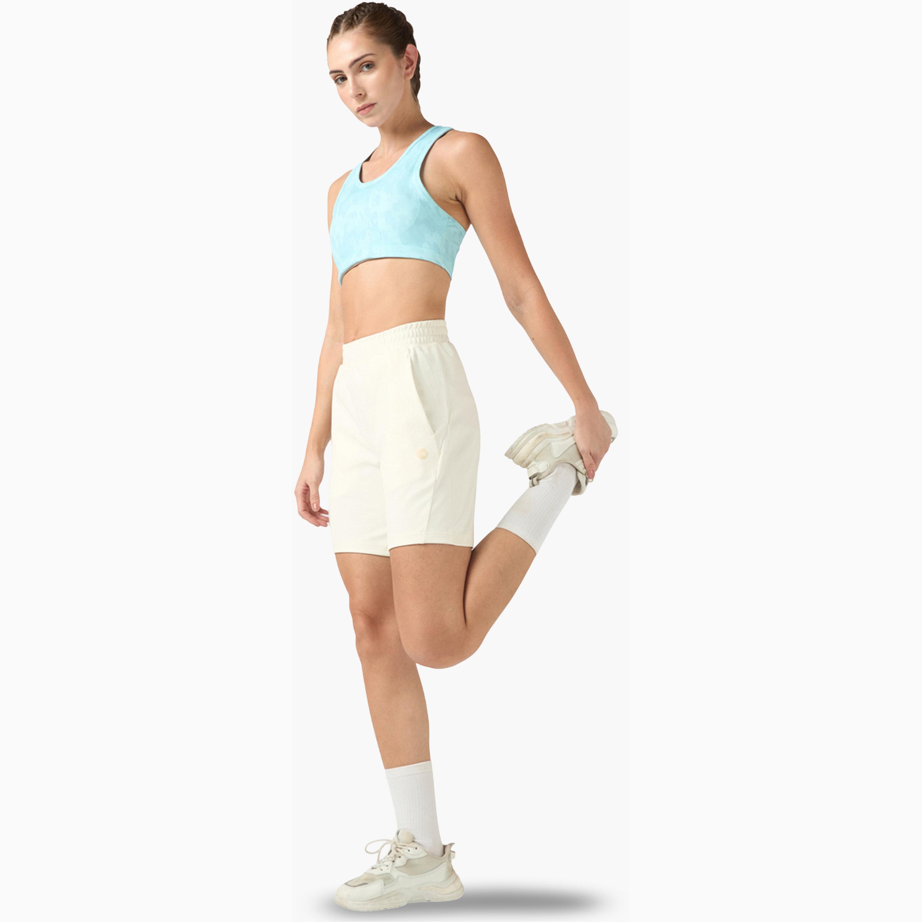 Technosport X Styli Regular Fit Sports Shorts with ELASTOPLUS-women-clothing-sportswearandactivewear-bottoms-athleticskirtsandshorts-image-2