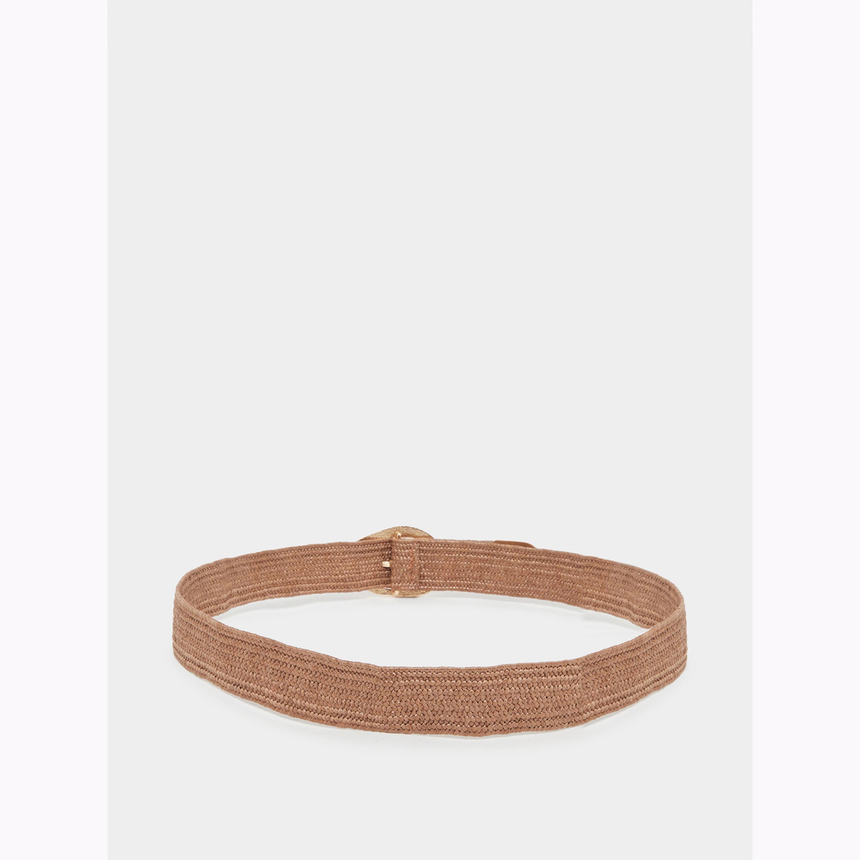 Styli Woven Raffia Belt with Gold Buckle-women-clothingaccessories-belts-image-3
