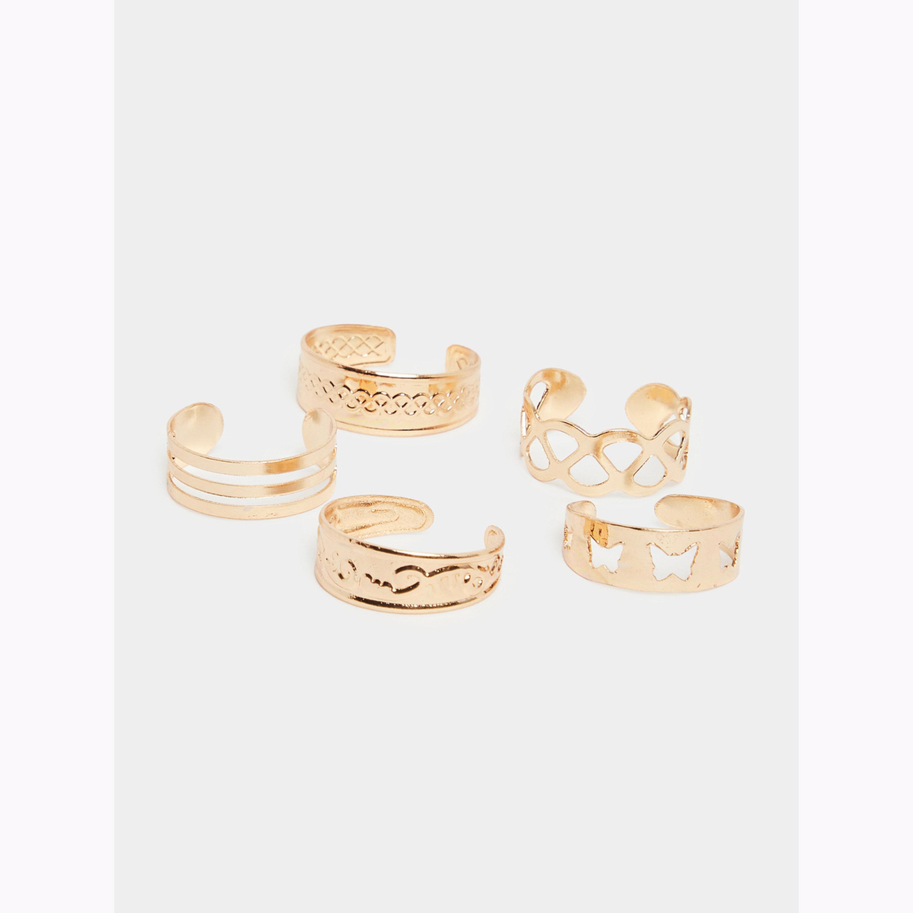 Styli Pack of 10 - Assorted Rings-women-watchesandjewellery-jewellery-rings-image-3
