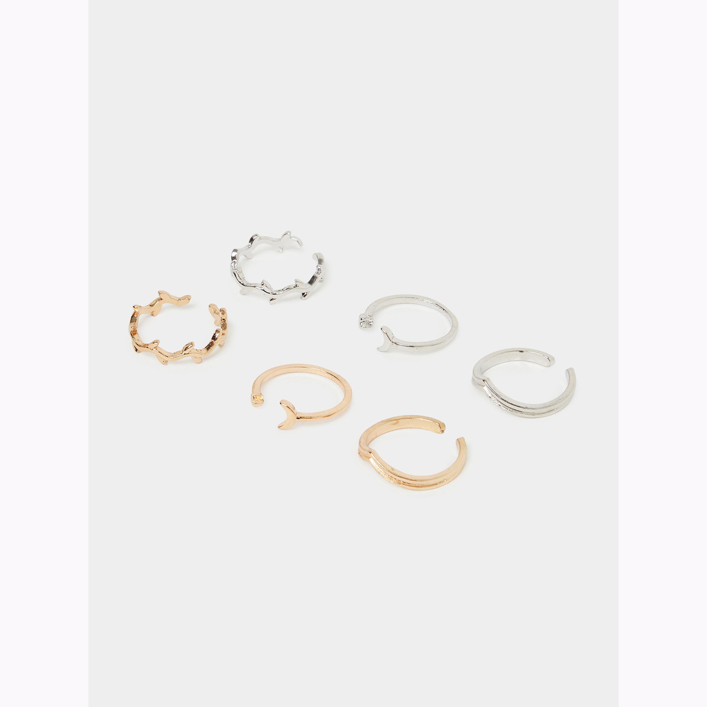 Styli Pack of 5 - Assorted Rings-women-watchesandjewellery-jewellery-rings-image-1