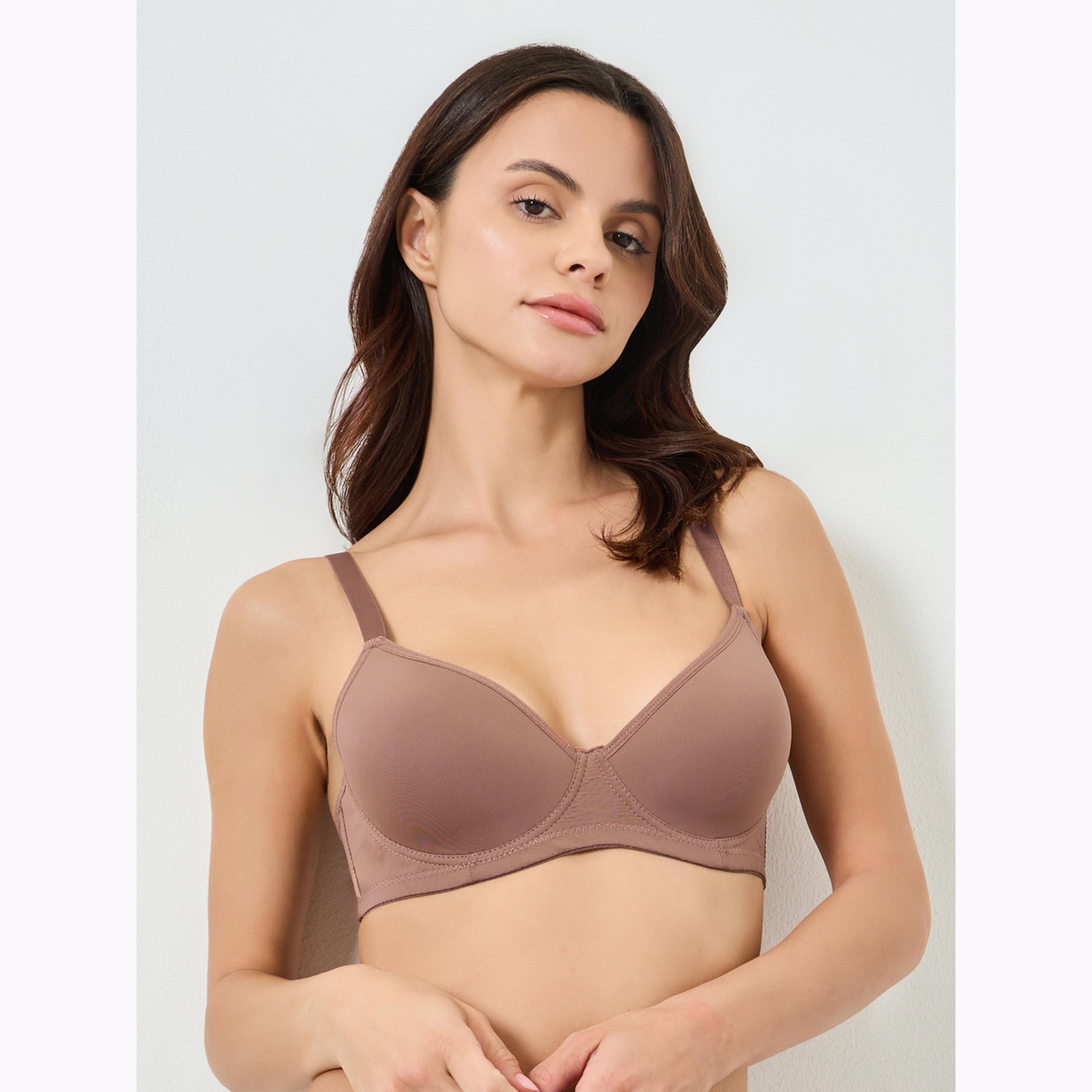 Styli Pack of 2 - Padded Balconette Bra-women-clothing-lingerie-bras-image-2