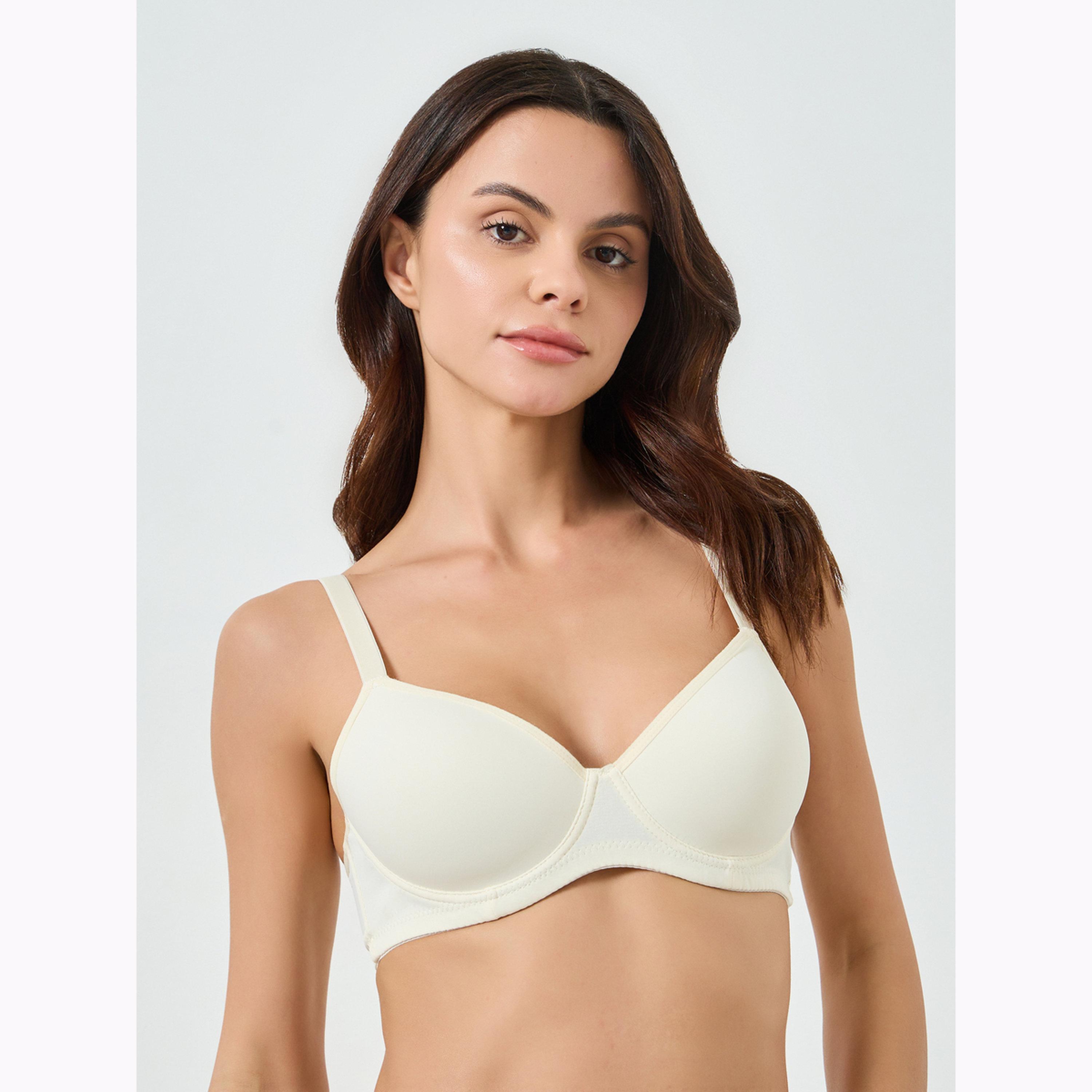 Styli Pack of 2 - Padded Balconette Bra-women-clothing-lingerie-bras-image-4