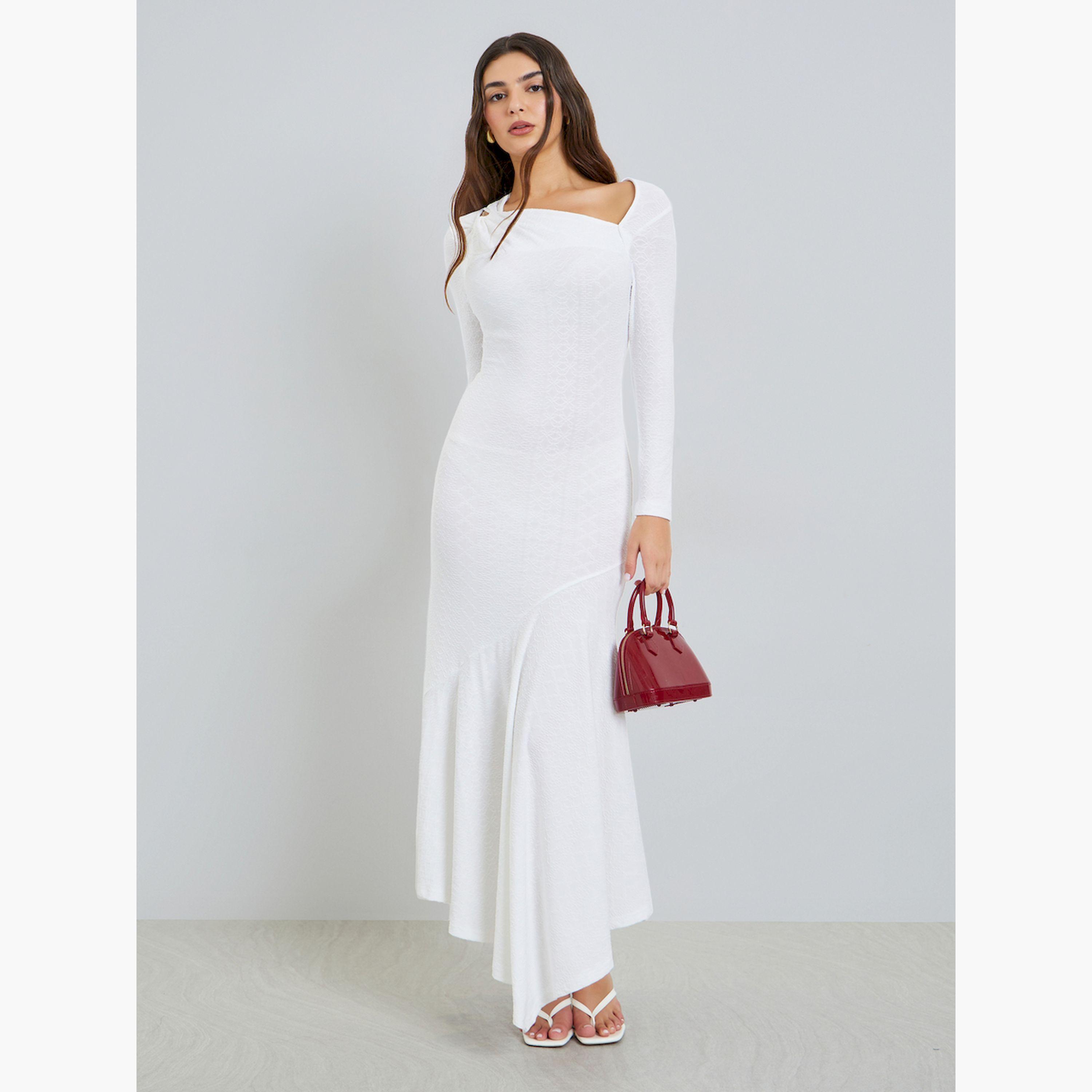 فستان طويل بحافة غير متماثلة-women-clothing-dresses-image-3
