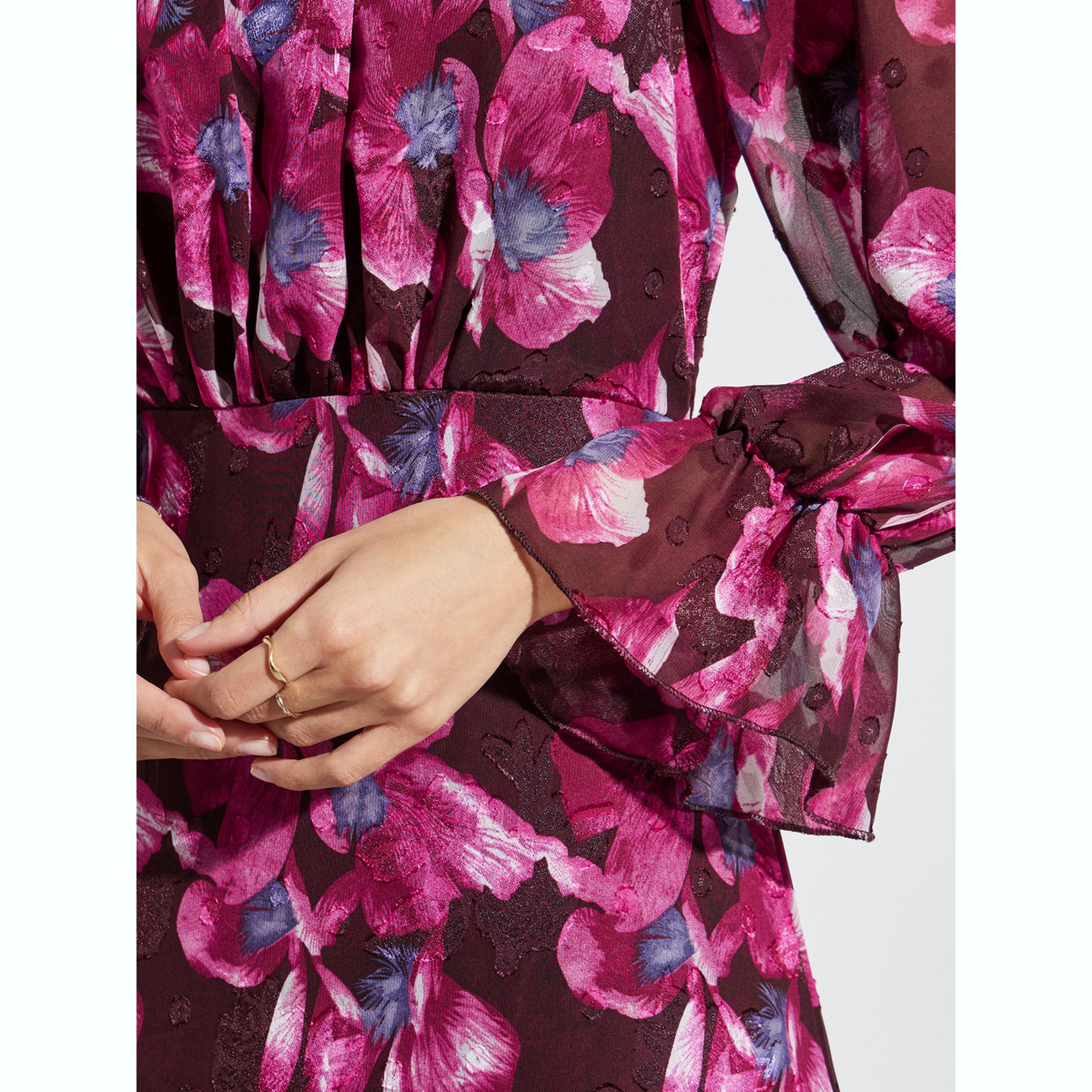فستان طويل بأكمام طويلة وطبعات زهور-women-clothing-dresses-image-5