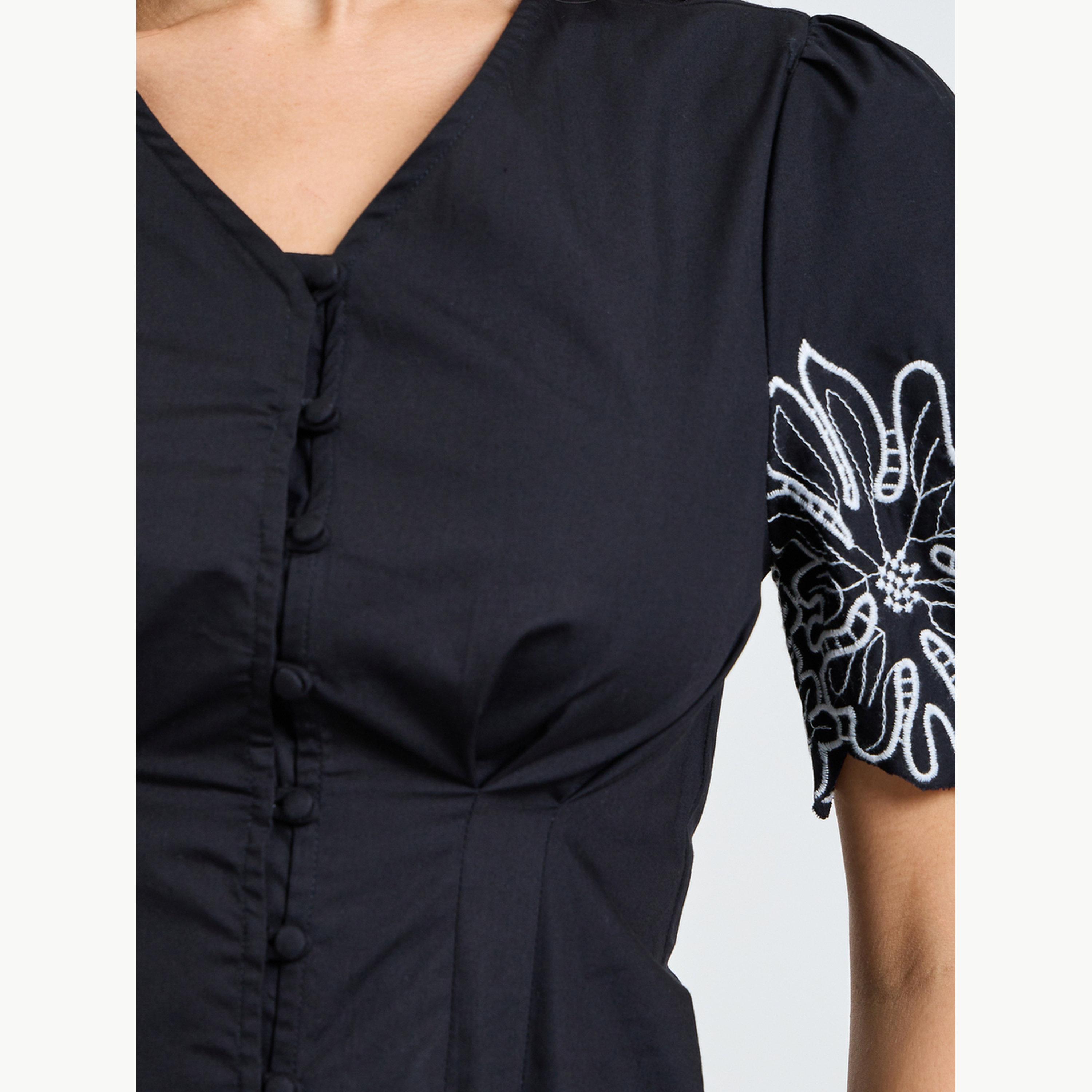 فستان ميدي بحافة واسعة وبتطريز مُتباين-women-clothing-dresses-image-6