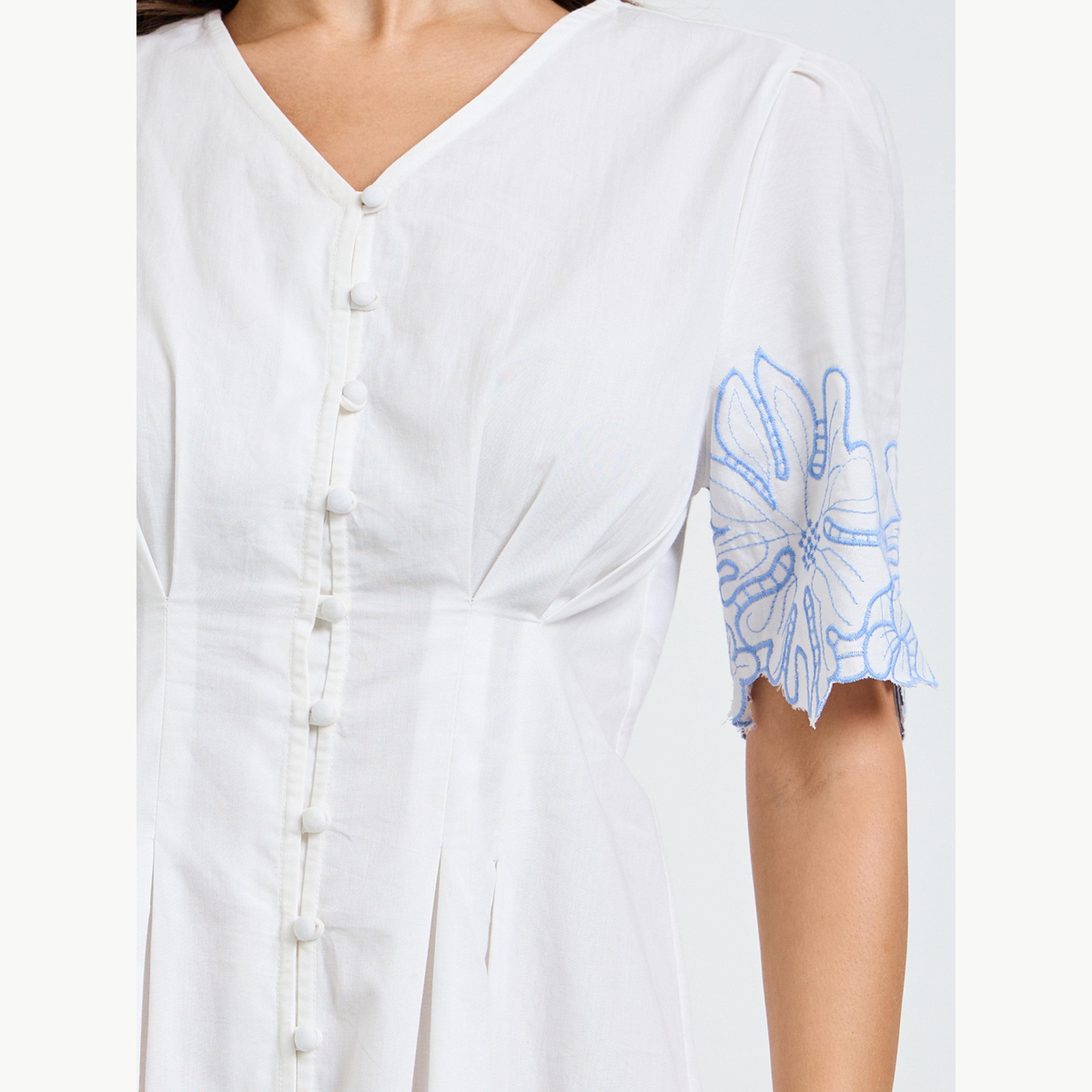 فستان ميدي بحافة واسعة وبتطريز مُتباين-women-clothing-dresses-image-5