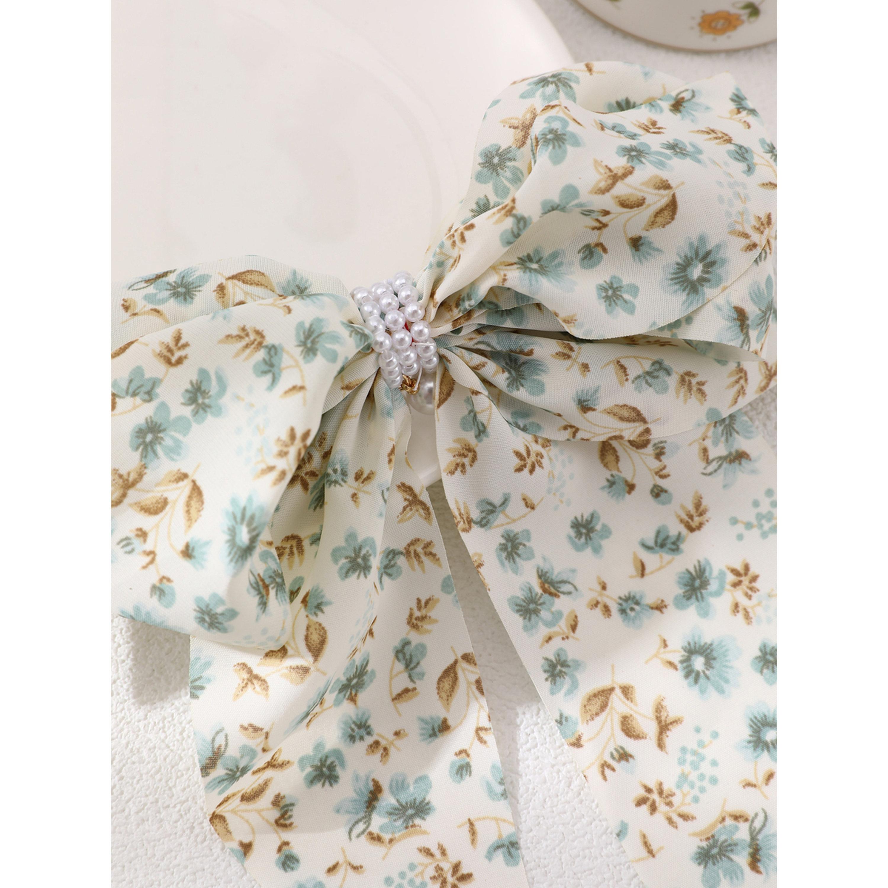 Take Two Floral Print Bow Hair Clip-women-hairaccessories-clips-image-4