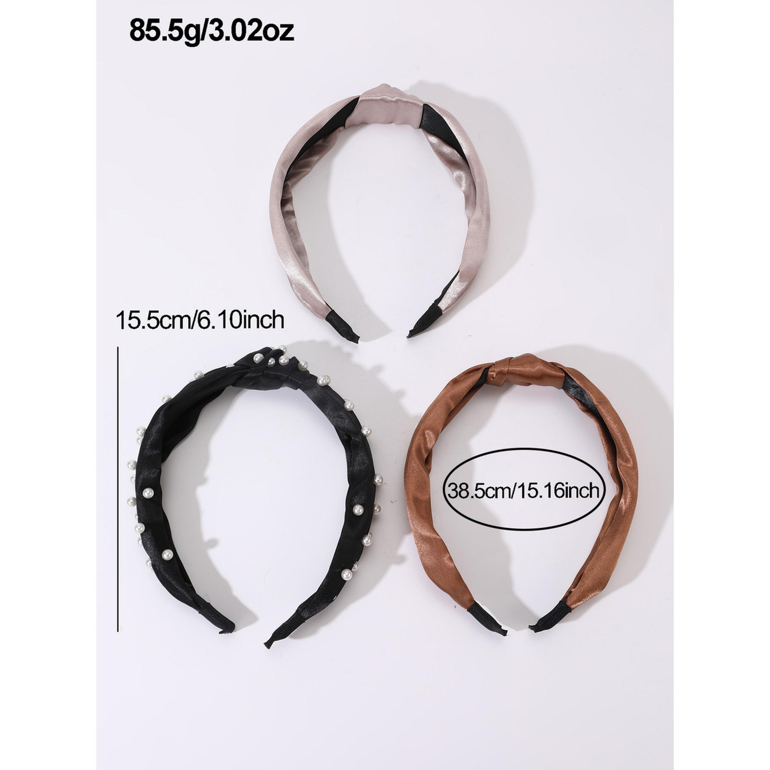 Take Two Pack of 3 - Embellished Knotted Headband-women-hairaccessories-bands-image-4